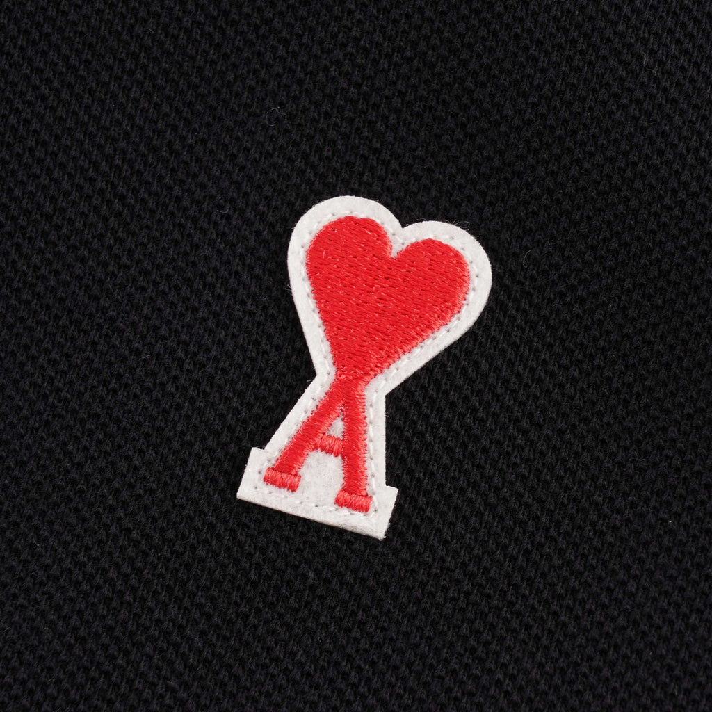 AMI De Coeur Polo Shirt - Black