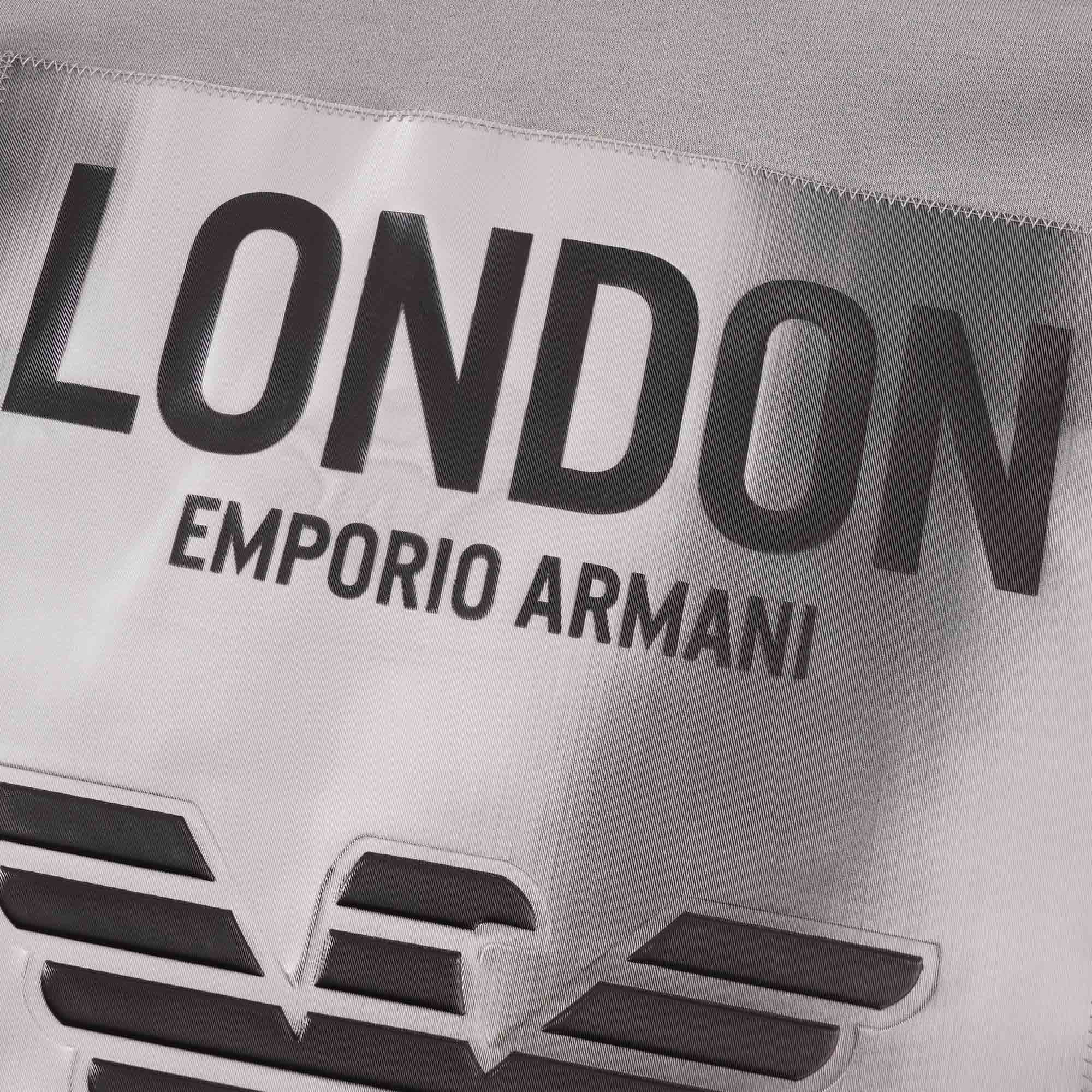 Emporio Armani Hooded Sweatshirt - Zinco