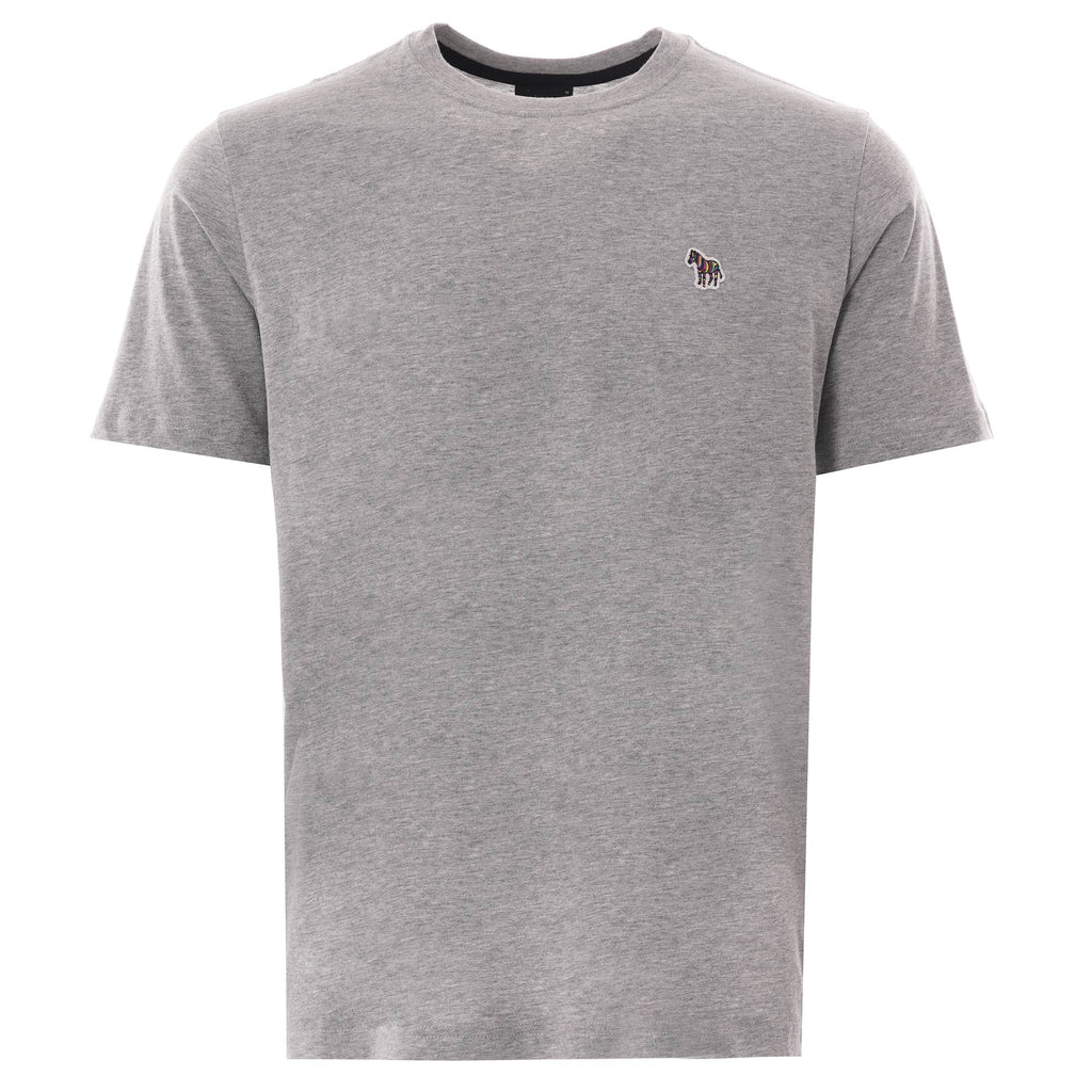 Paul Smith Organic Cotton Zebra Logo T-Shirt - Grey