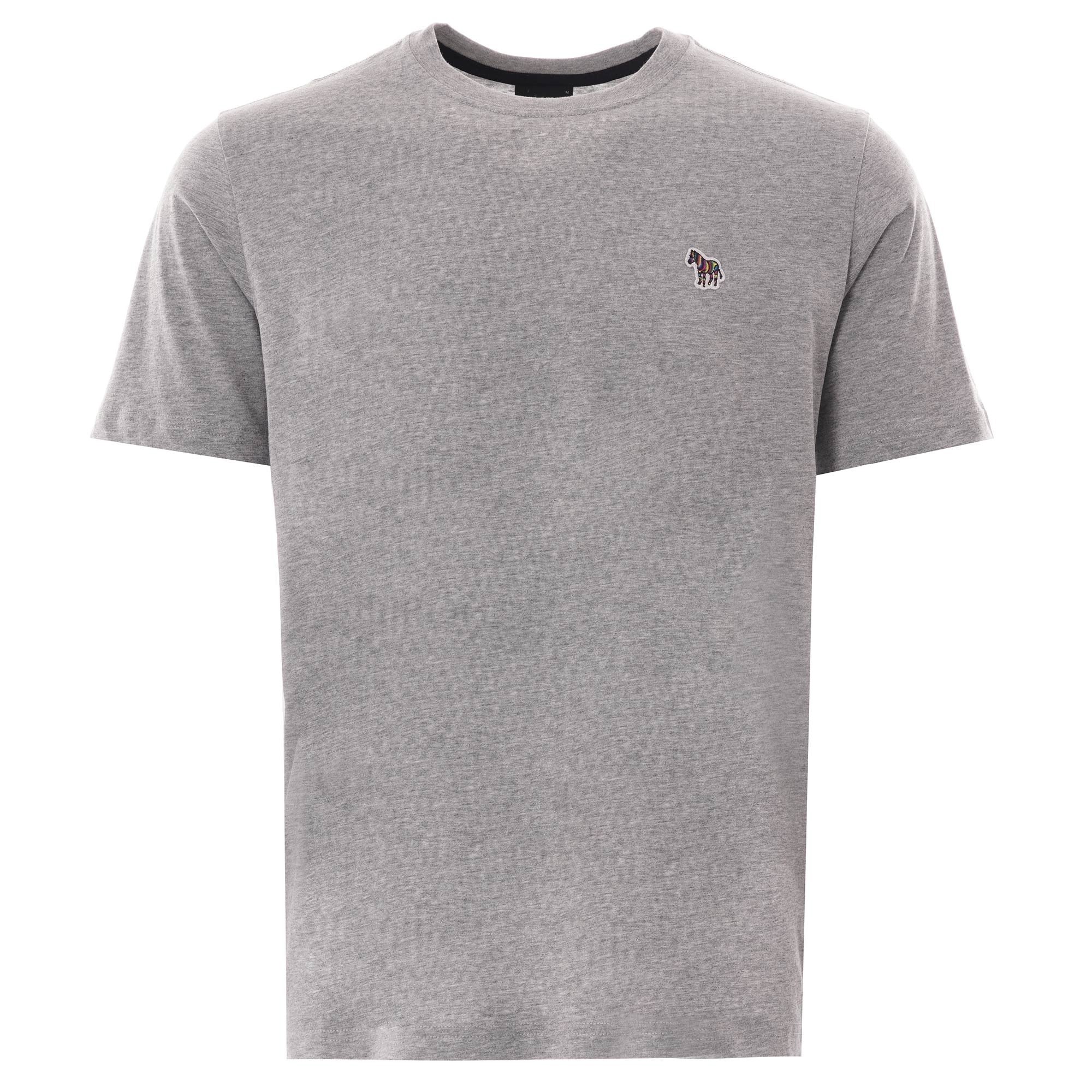 Paul Smith Organic Cotton Zebra Logo T-Shirt - Grey