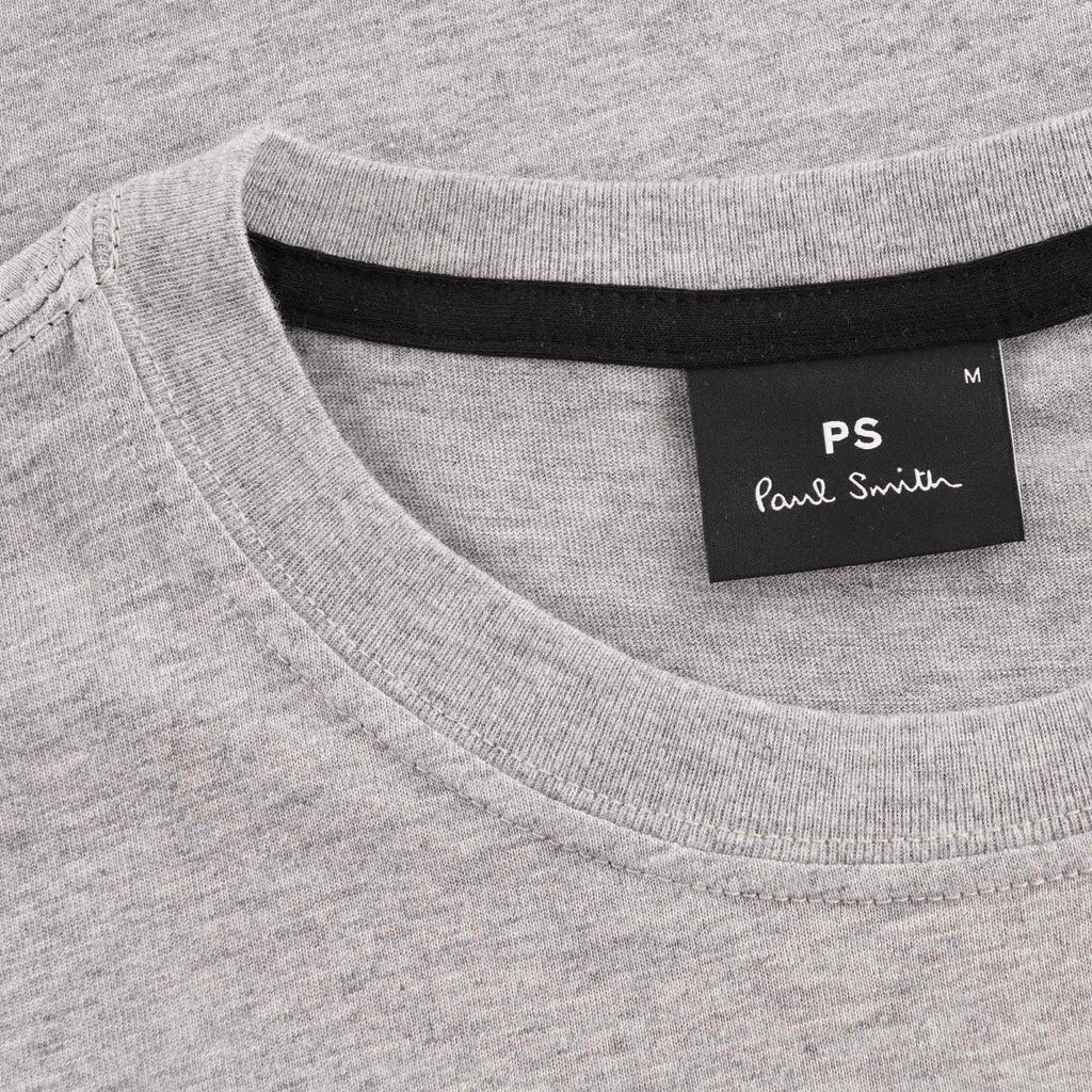 Paul Smith Organic Cotton Zebra Logo T-Shirt - Grey