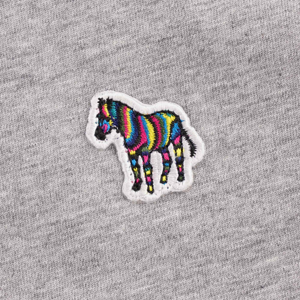 Paul Smith Organic Cotton Zebra Logo T-Shirt - Grey