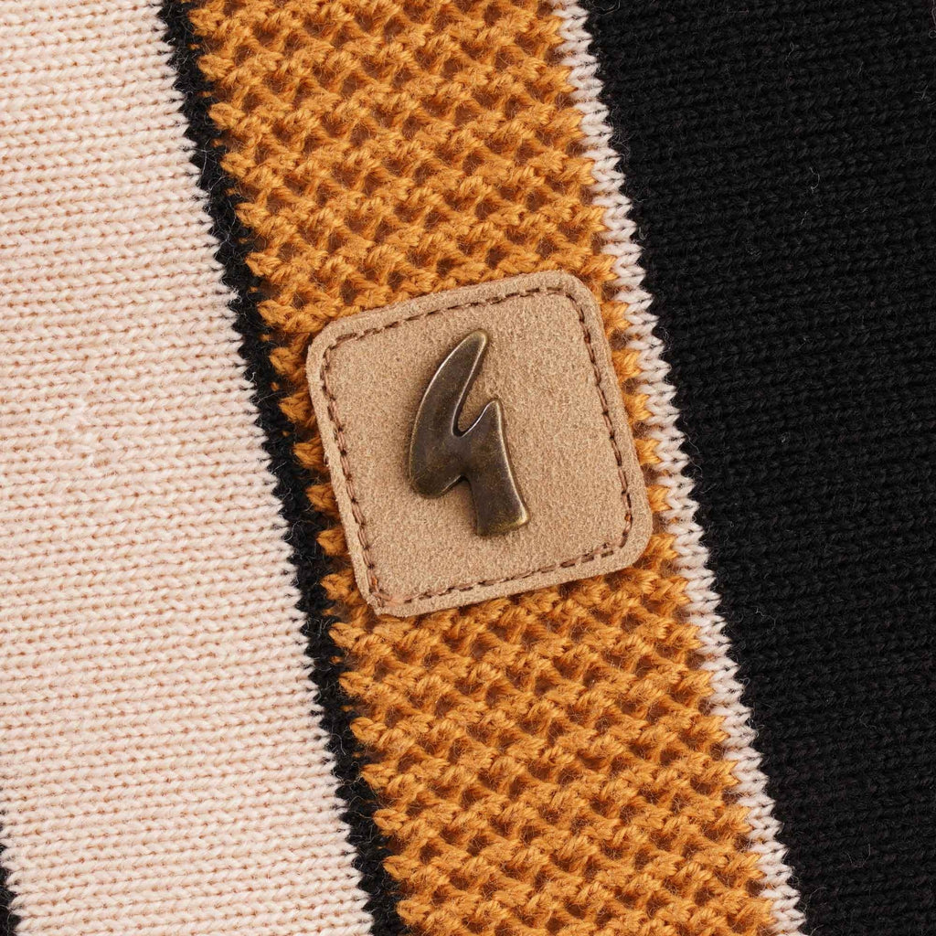 Gabicci Vintage Colt Knitted Polo - Oat