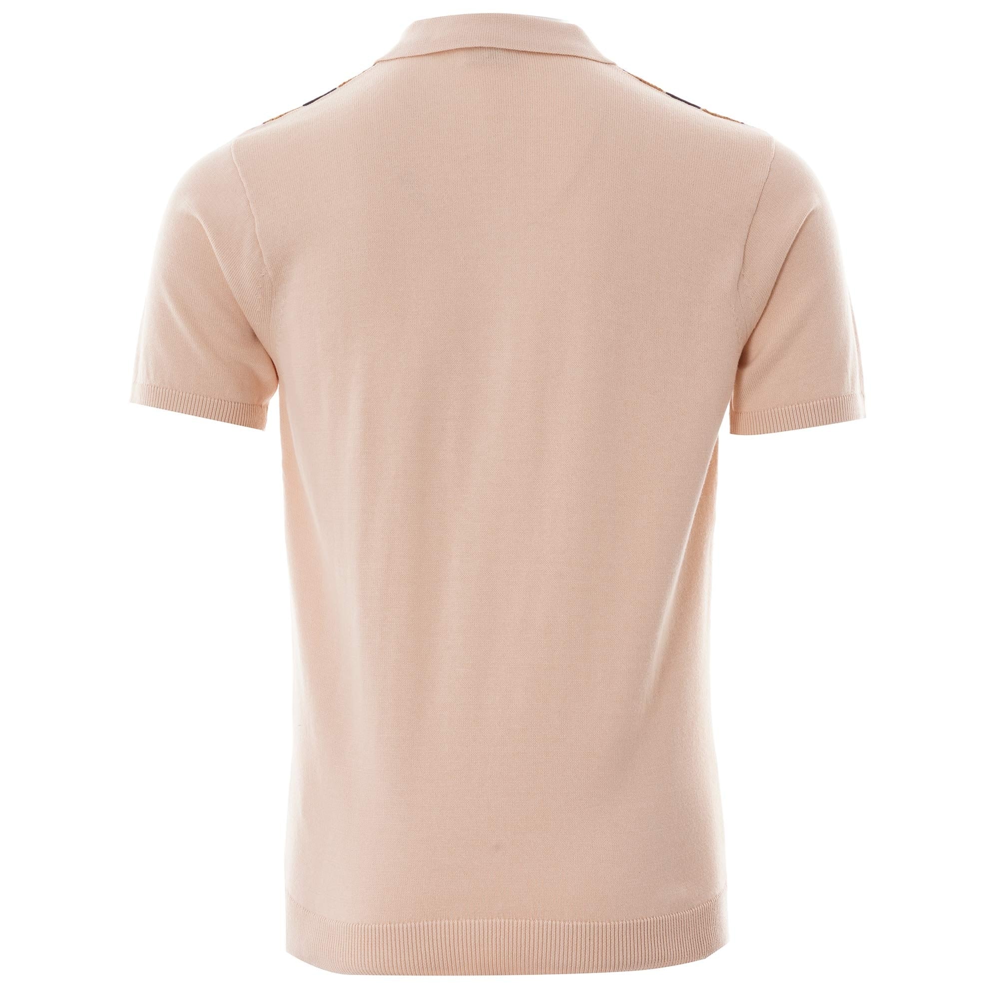 Gabicci Vintage Colt Knitted Polo - Oat