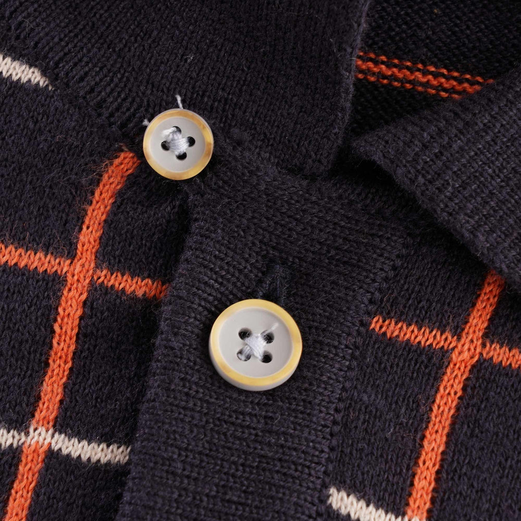 Gabicci Vintage Chrono Knit polo - Navy