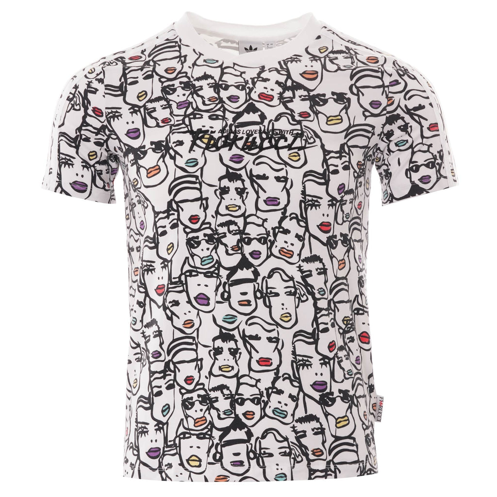 Adidas Originals Womens Adidas x Fiorucci Tee -  Multi