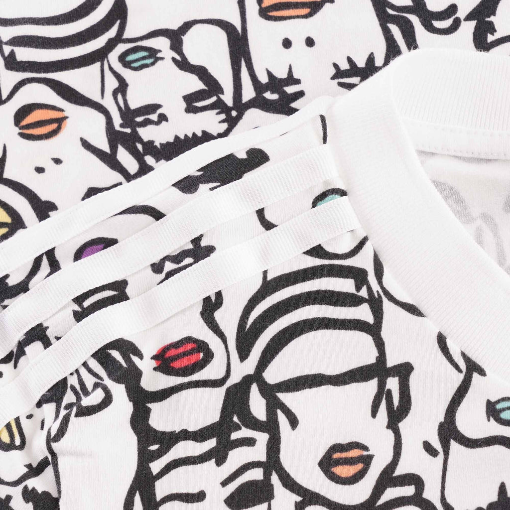 Adidas Originals Womens Adidas x Fiorucci Tee -  Multi