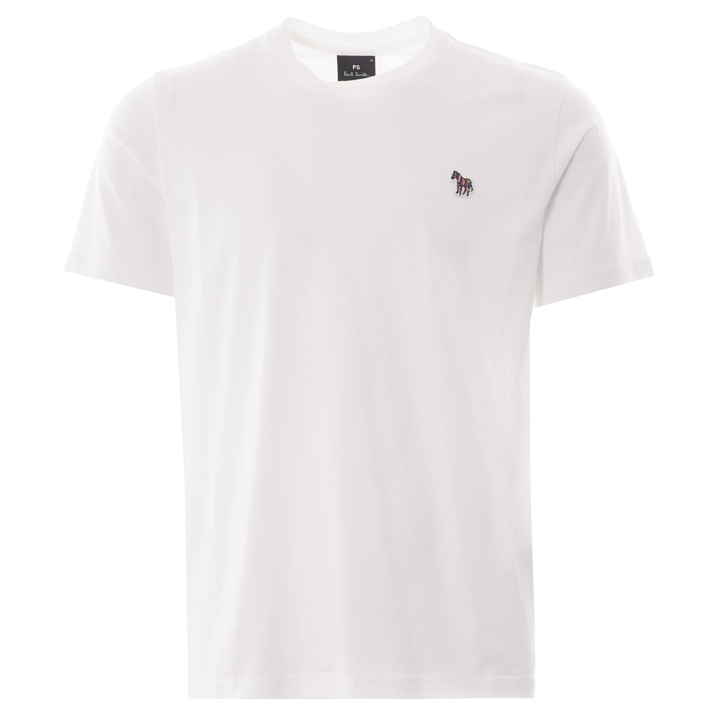 Paul Smith Organic Cotton Zebra Logo - White