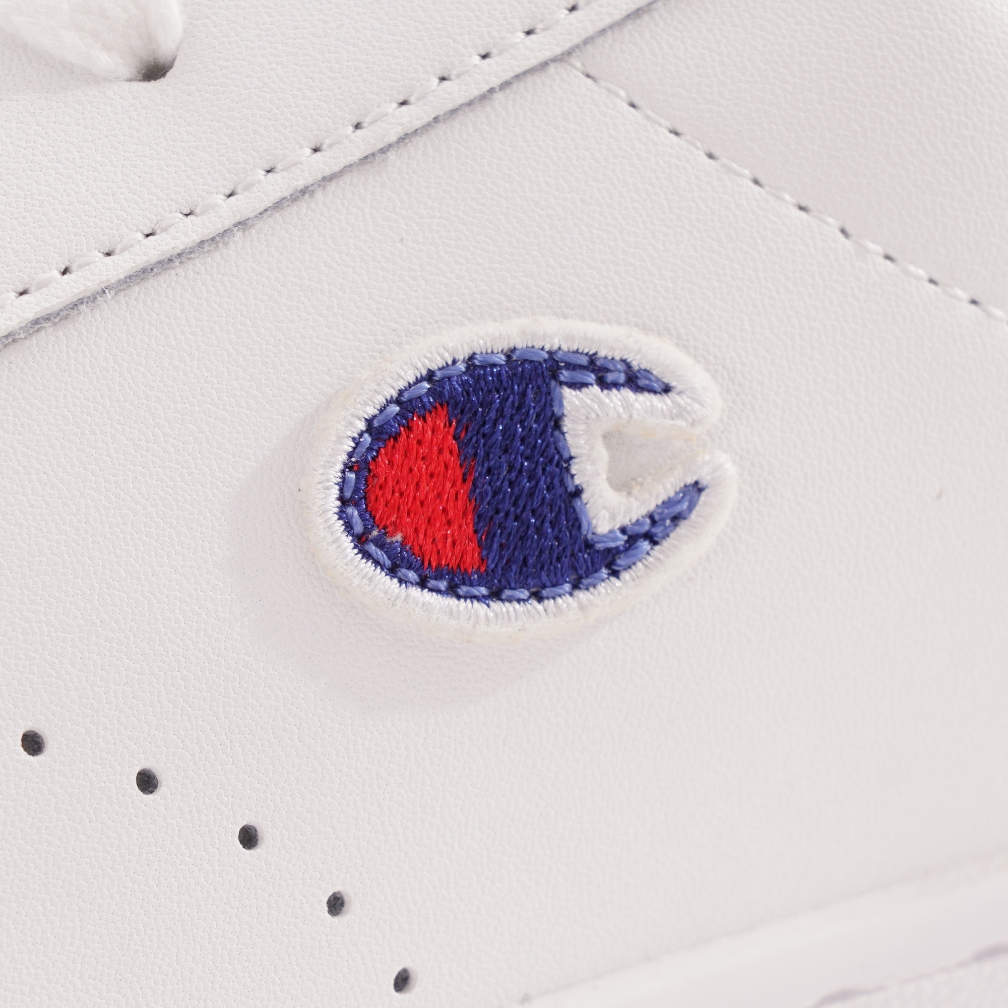 Champion Club Court Back Tab Trainers - White