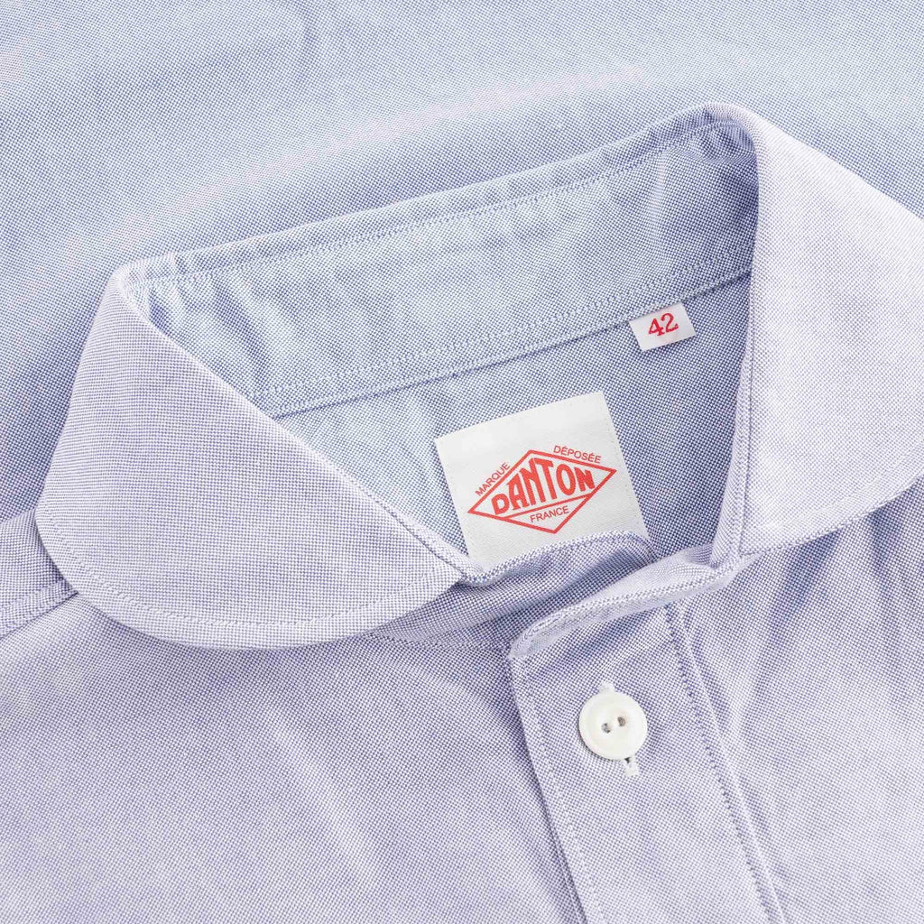 Danton Pullover Linen Shirt - Blue