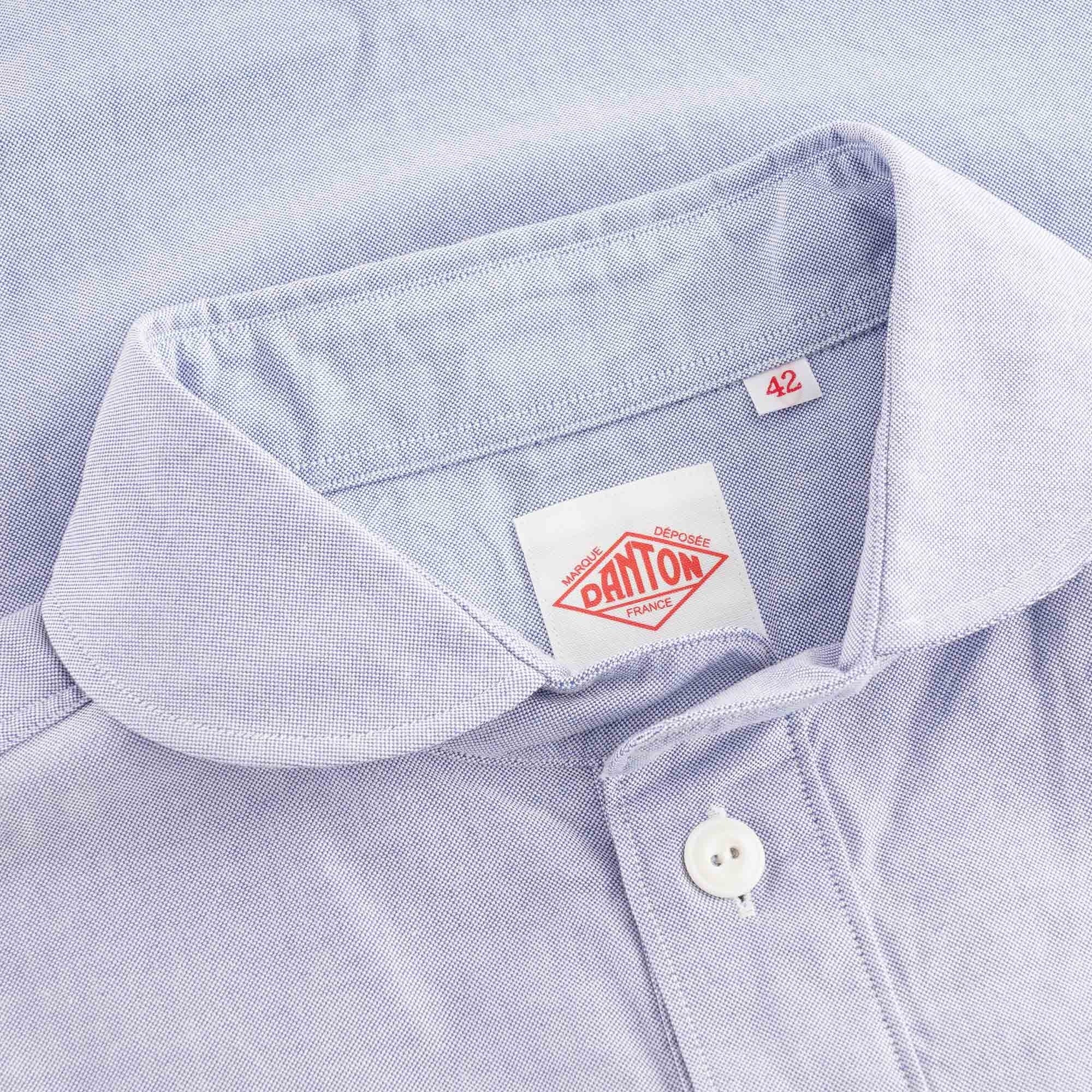 Danton Pullover Linen Shirt - Blue