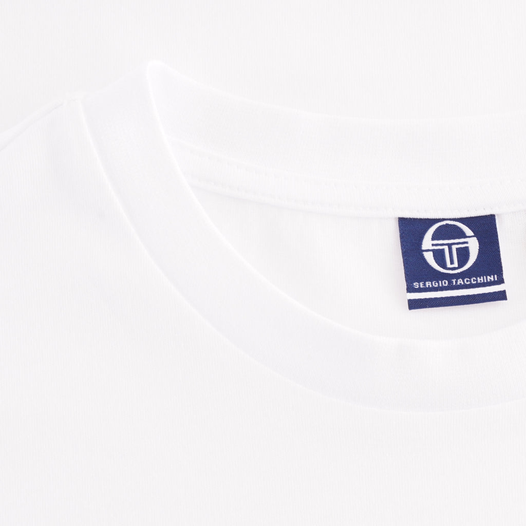 Sergio Tacchini Sergio T-Shirt - White/Navy