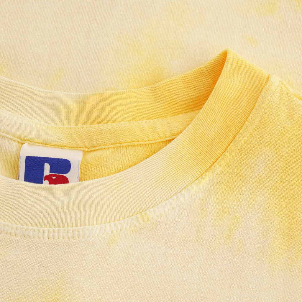 Russell Athletic Tie Dye T-Shirt - Gold