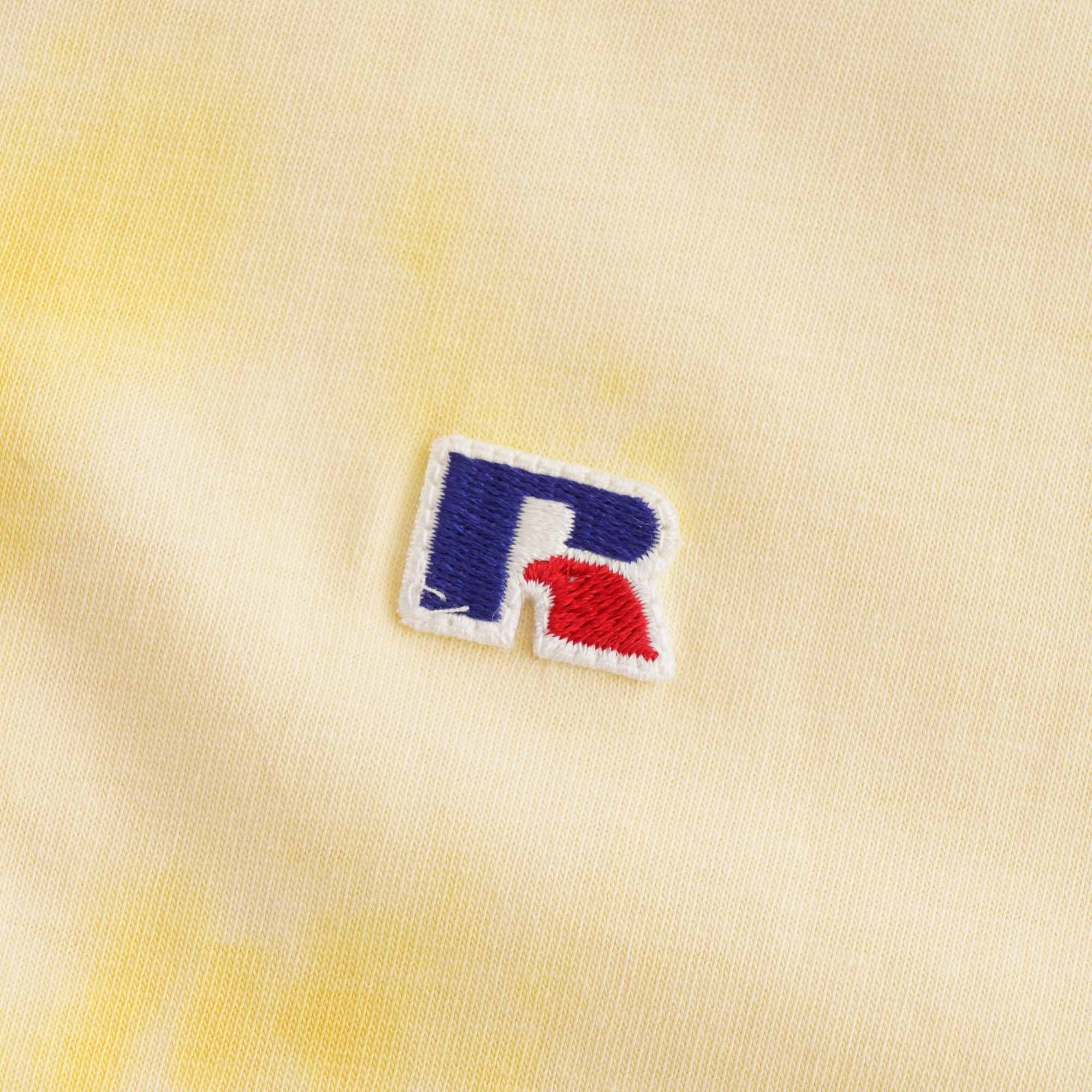 Russell Athletic Tie Dye T-Shirt - Gold