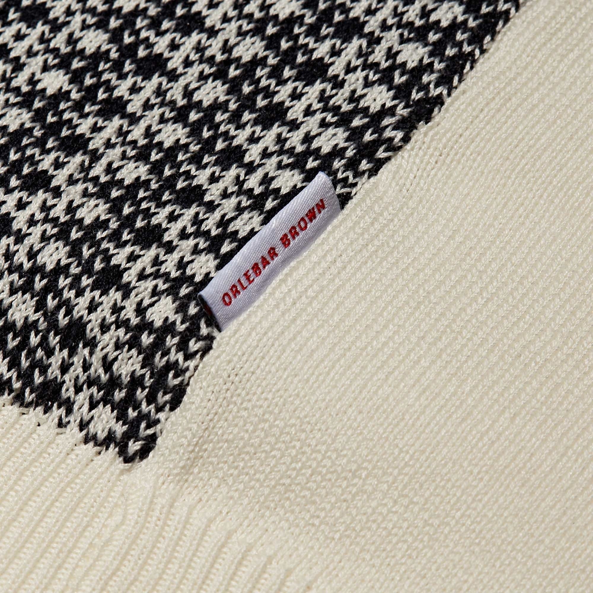 Orlebar Brown Horton X Carmel Knitted Resort Polo - Navy/Cloud