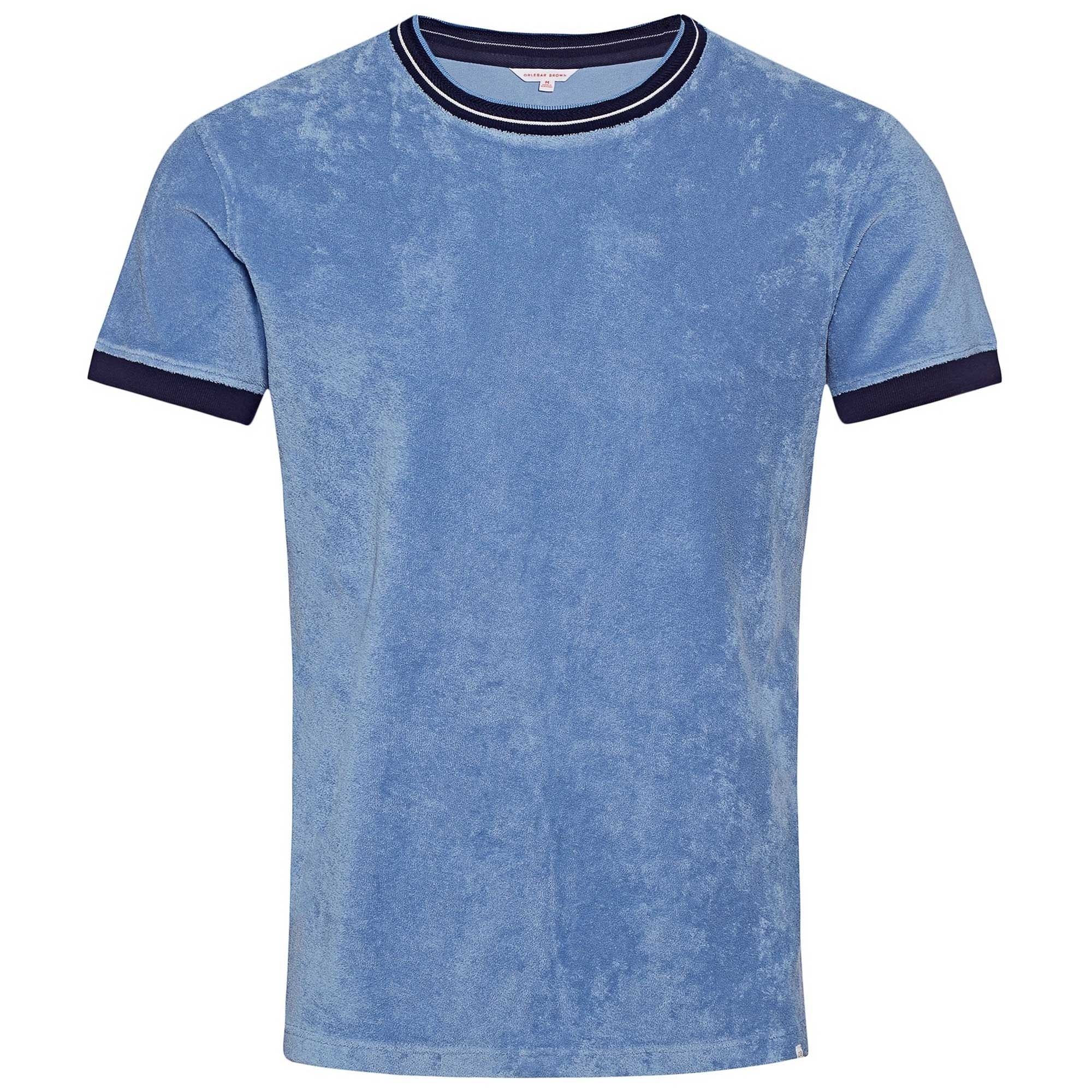 Orlebar Brown Sammy Towelling Tee - Sea Breeze