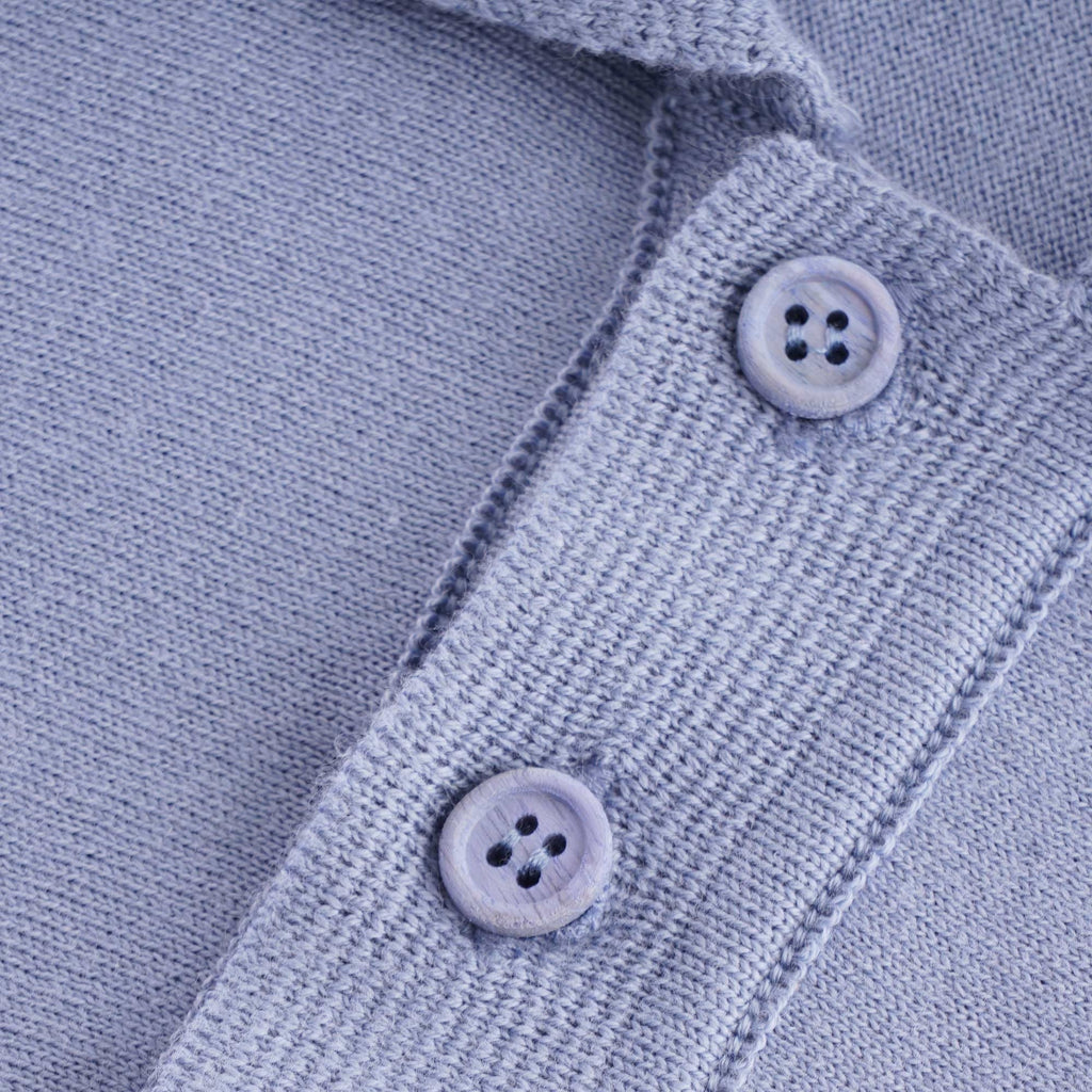 Far Afield Alfaro Short Sleeve Polo - Stonewash Blue