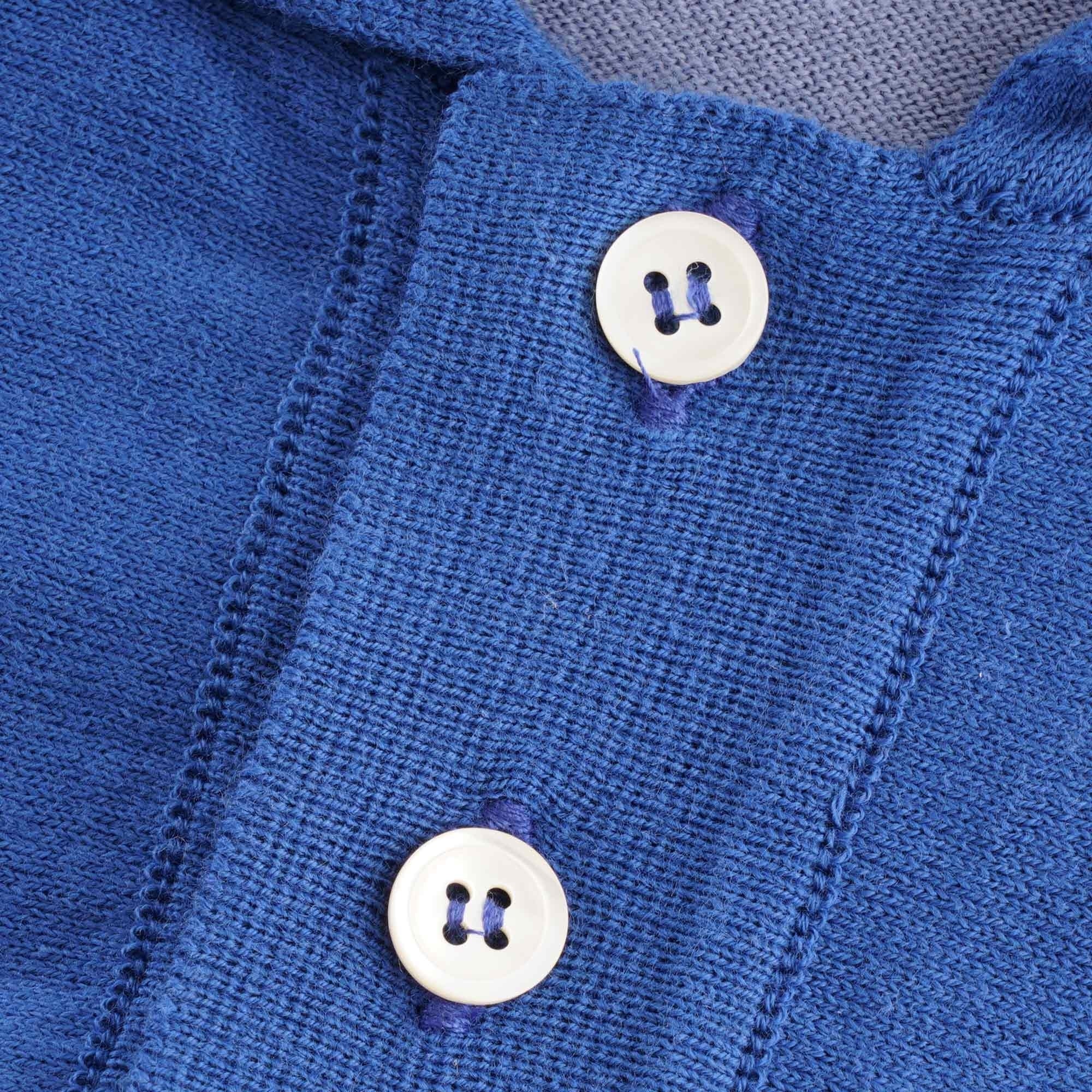 Far Afield Cole Trio Short Sleeve Polo - Stonewash Blue