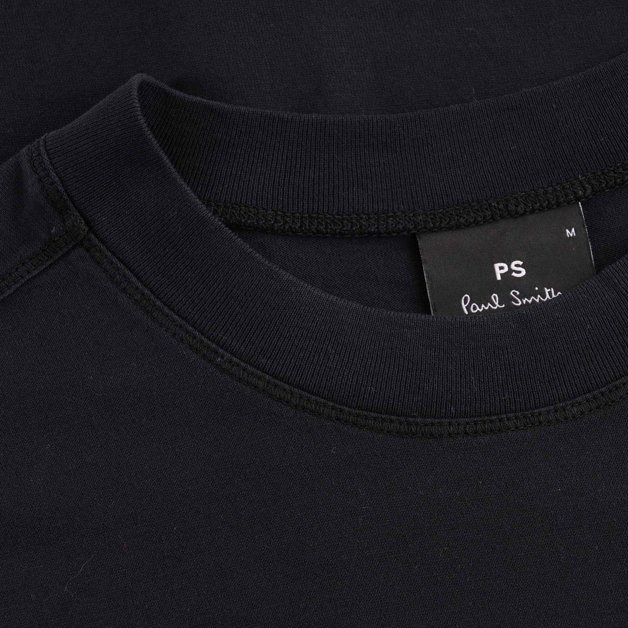 Paul Smith PS Logo Cotton T-Shirt - Black