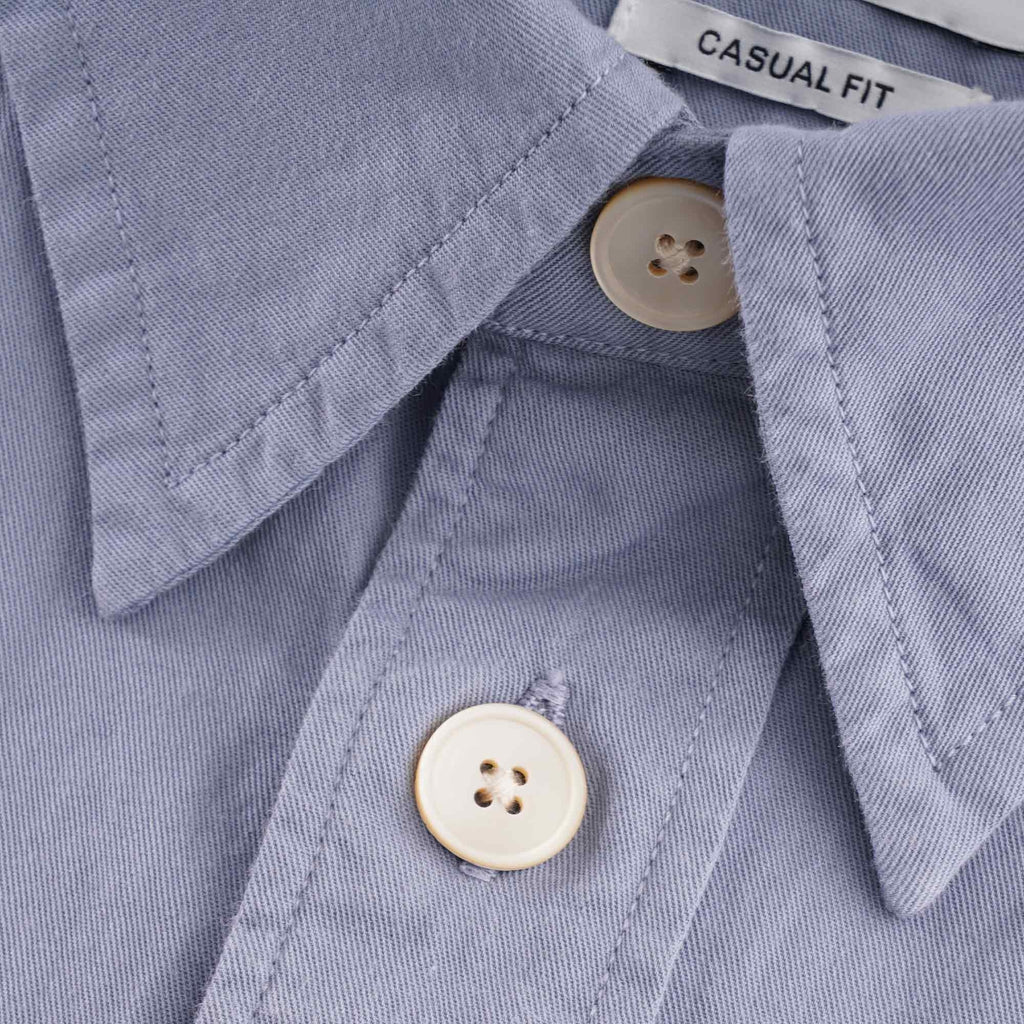 Paul Smith Garment Dyed Pocket Overshirt - Grey