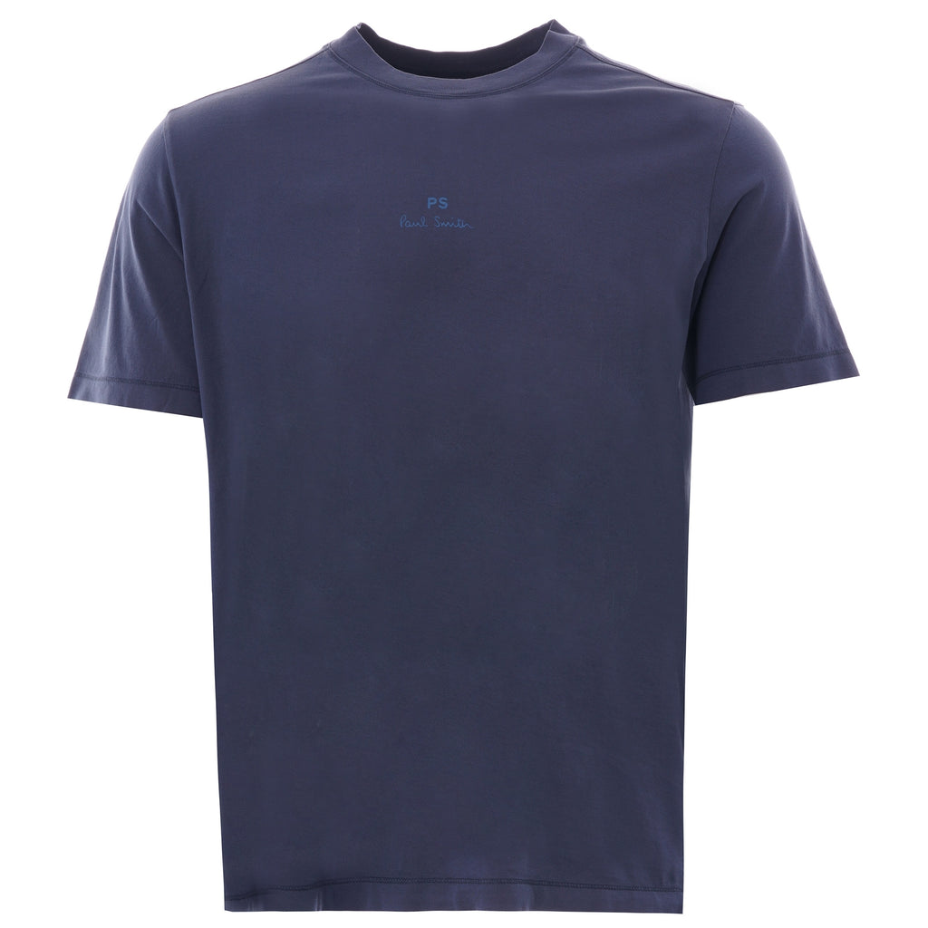 Paul Smith PS Logo Cotton T-Shirt - Navy