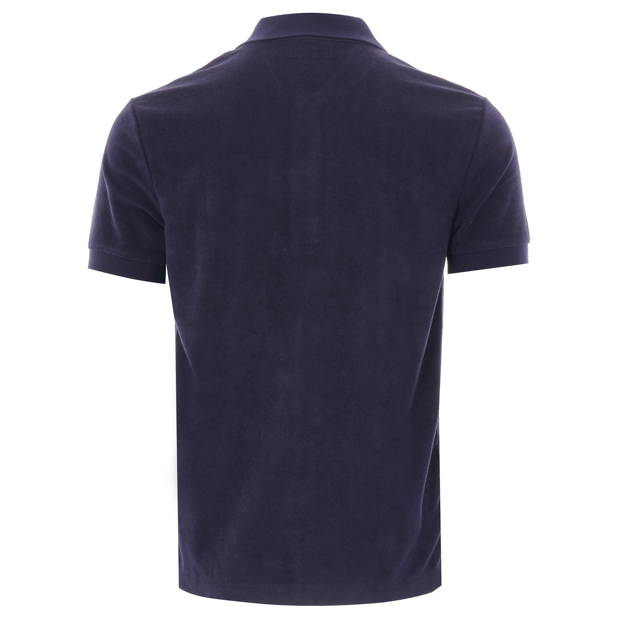 Lacoste Cotton Fleece Blend Regular Fit Polo Shirt - Navy