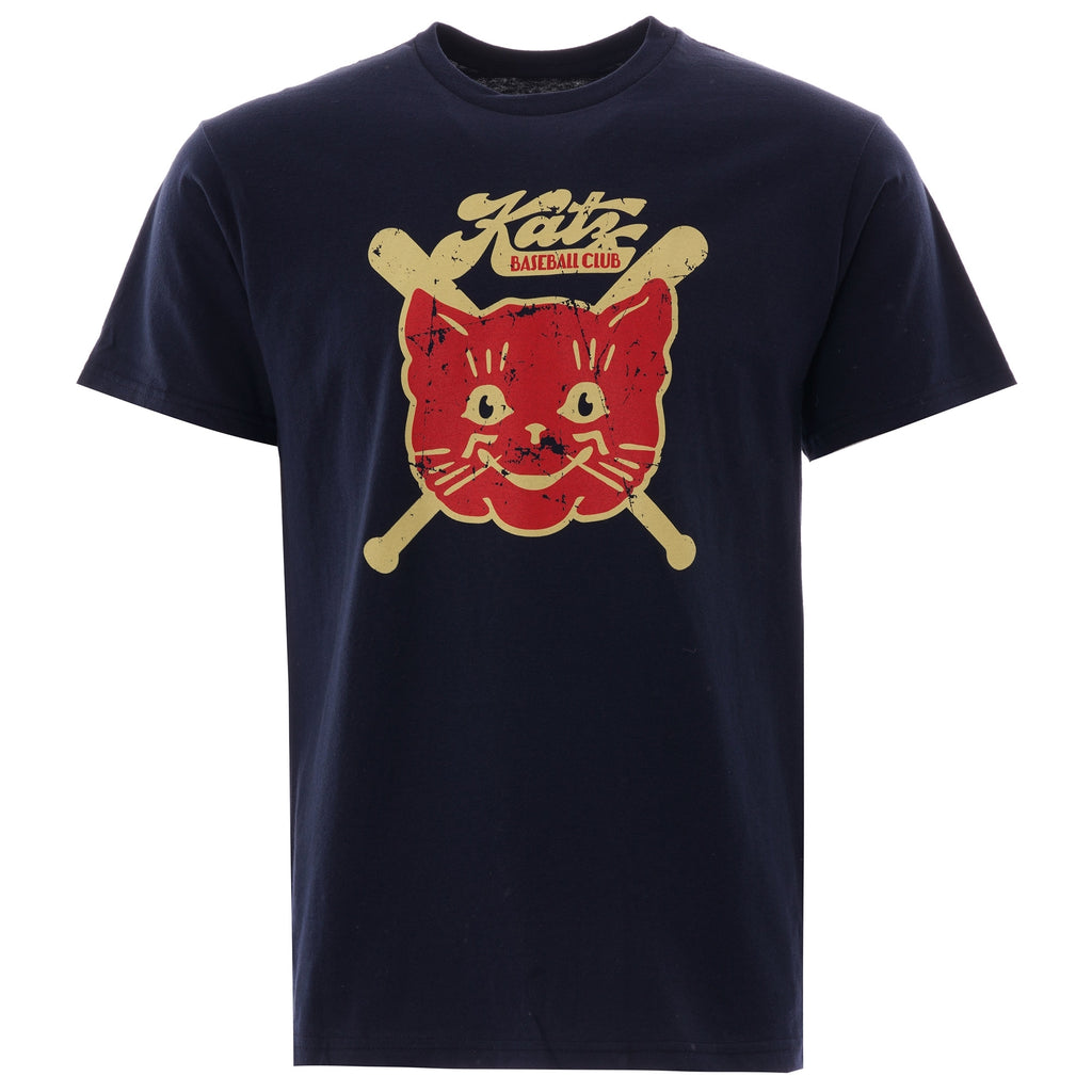 Ebbets Field Flannels Kansas City Katz 1961 T Shirt - Navy