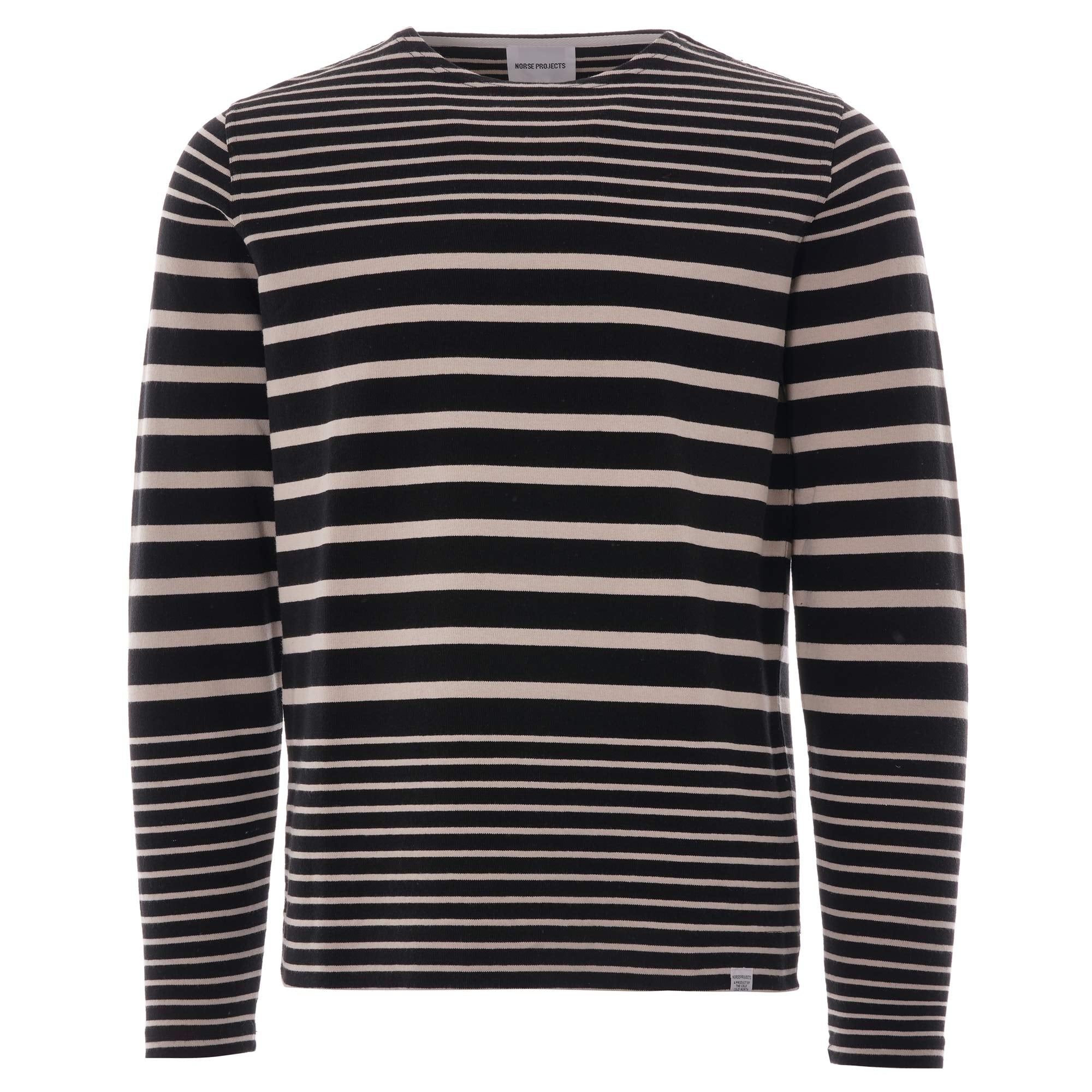 Norse Projects Godtfred Classic Compact Long Sleeve - Black