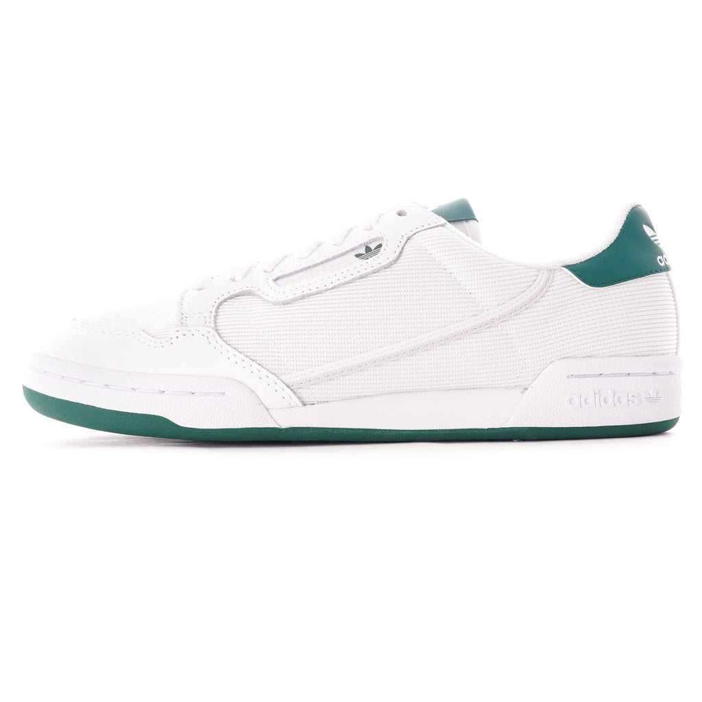 Adidas Originals Continental 80 Shoes - Cloud White / Grey One / Collegiate Green