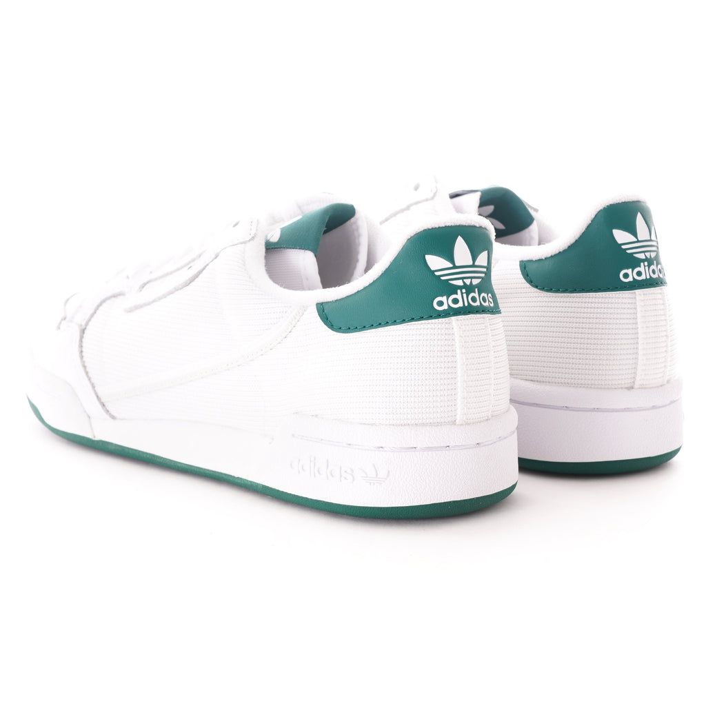 Adidas Originals Continental 80 Shoes - Cloud White / Grey One / Collegiate Green