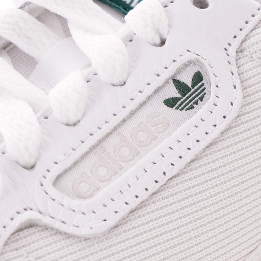 Adidas Originals Continental 80 Shoes - Cloud White / Grey One / Collegiate Green