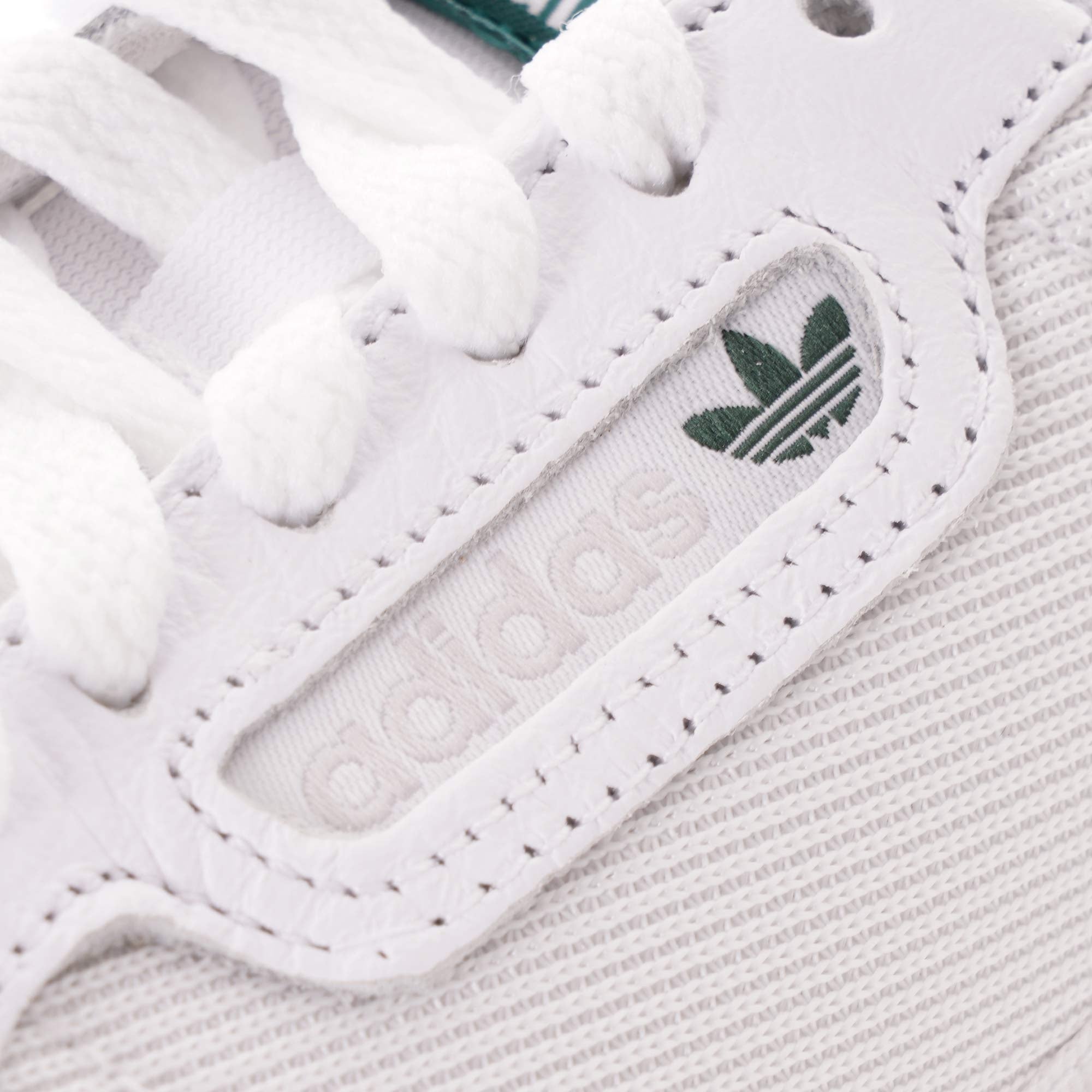 Adidas Originals Continental 80 Shoes - Cloud White / Grey One / Collegiate Green