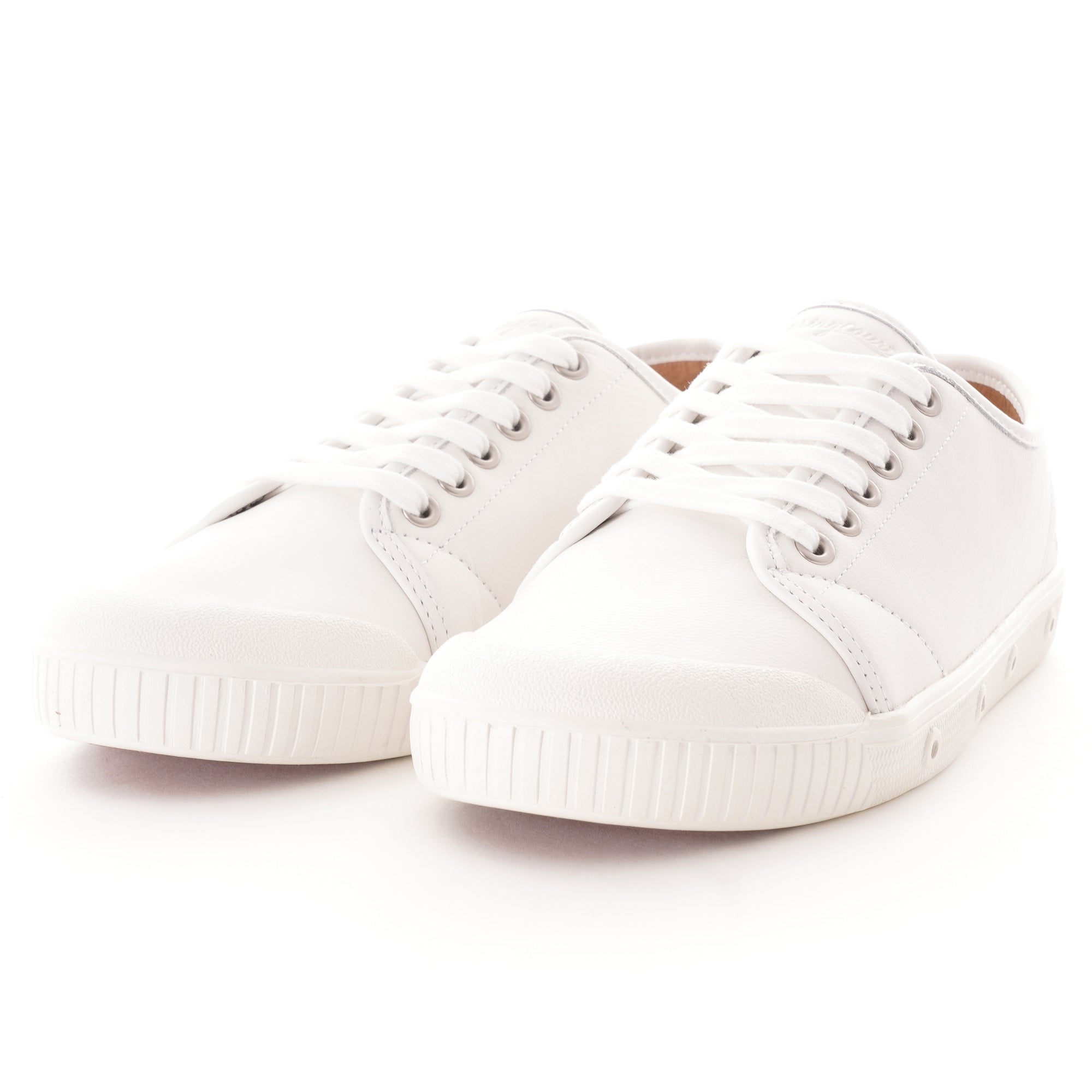 Spring Court G2 Goatskin Leather - White