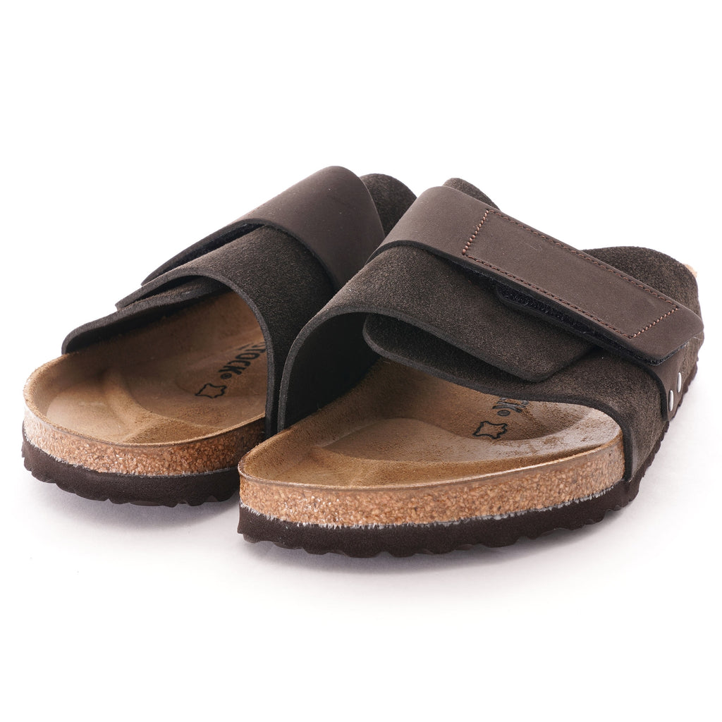 Birkenstock Kyoto Nubuck Suede Leather - Mocha