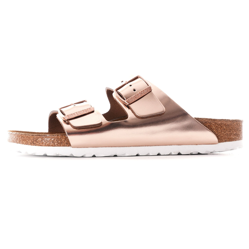 Birkenstock Womens Arizona Natural Leather - Copper