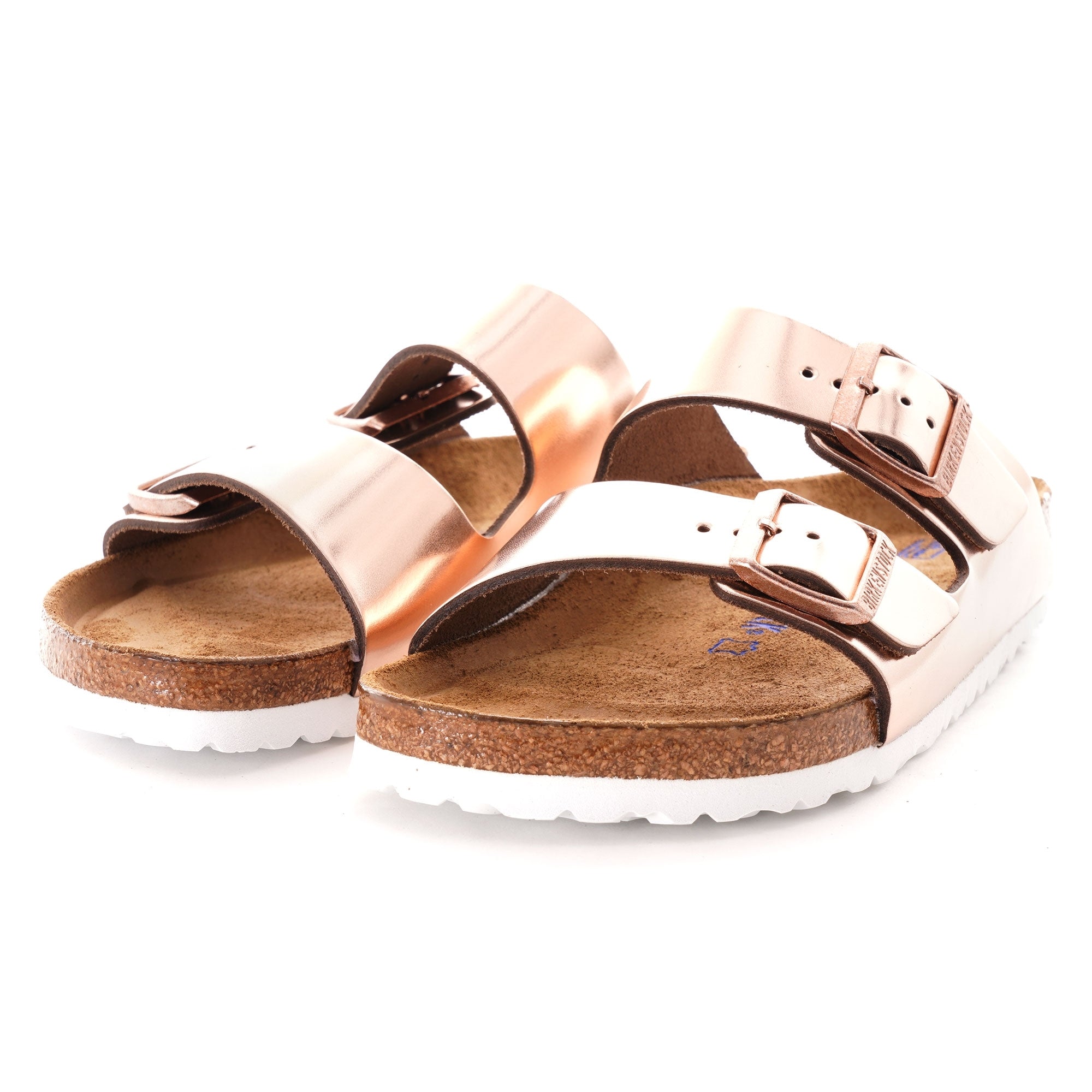 Birkenstock Womens Arizona Natural Leather - Copper
