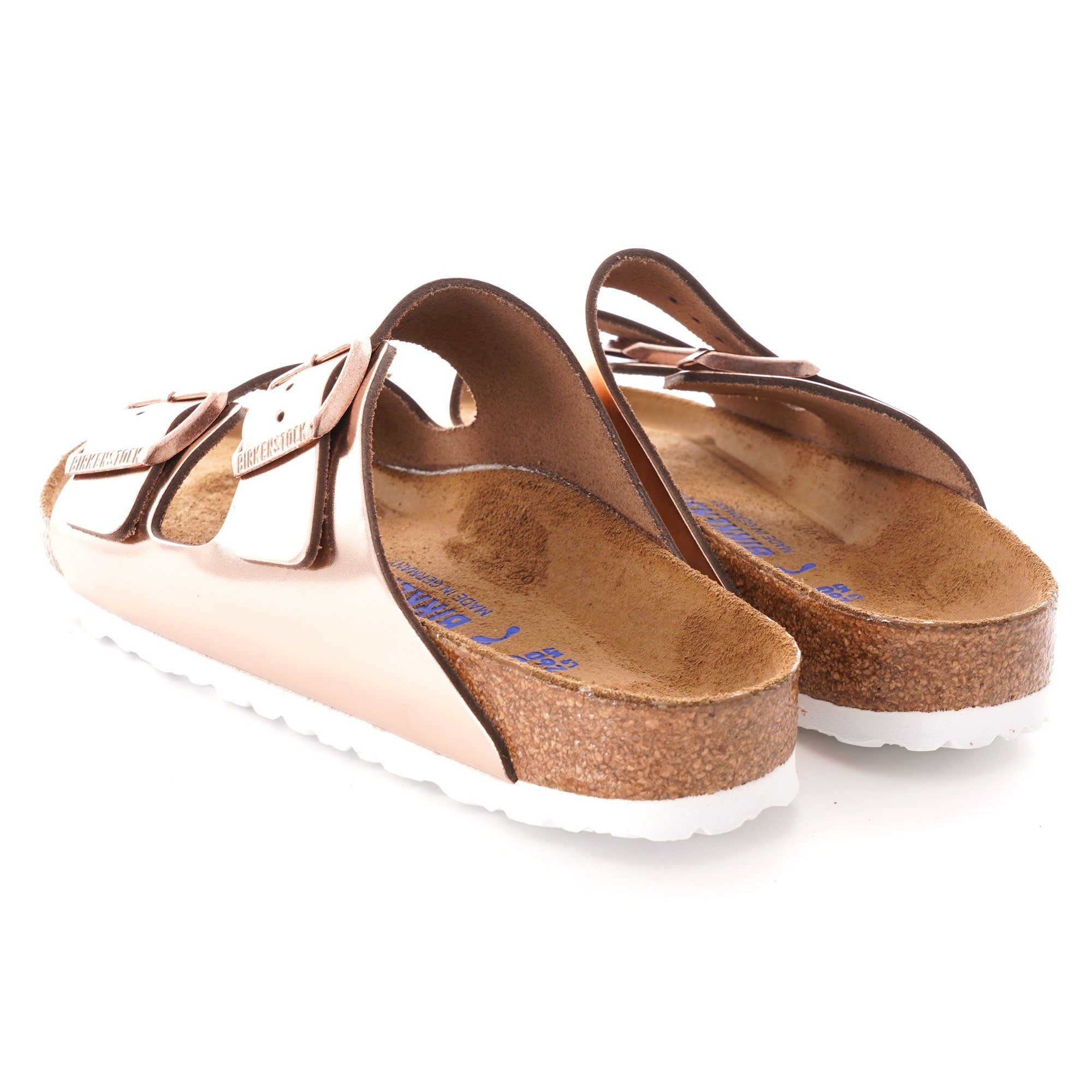 Birkenstock Womens Arizona Natural Leather - Copper