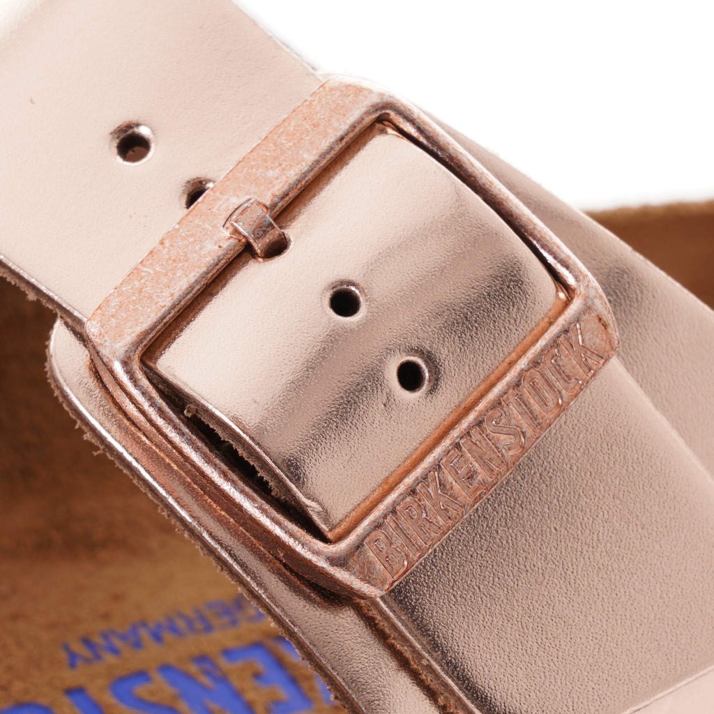 Birkenstock Womens Arizona Natural Leather - Copper