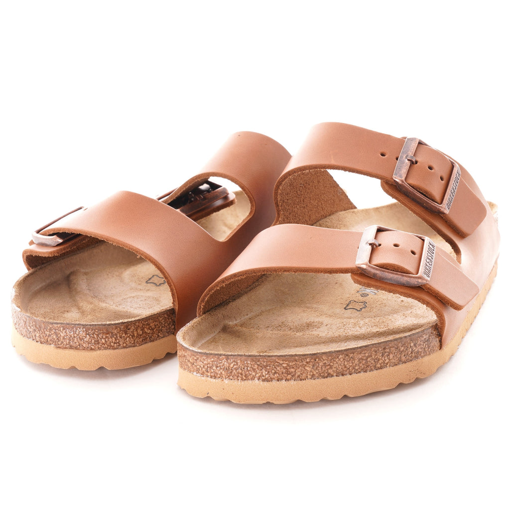 Birkenstock Arizona Natural Leather - Cognac