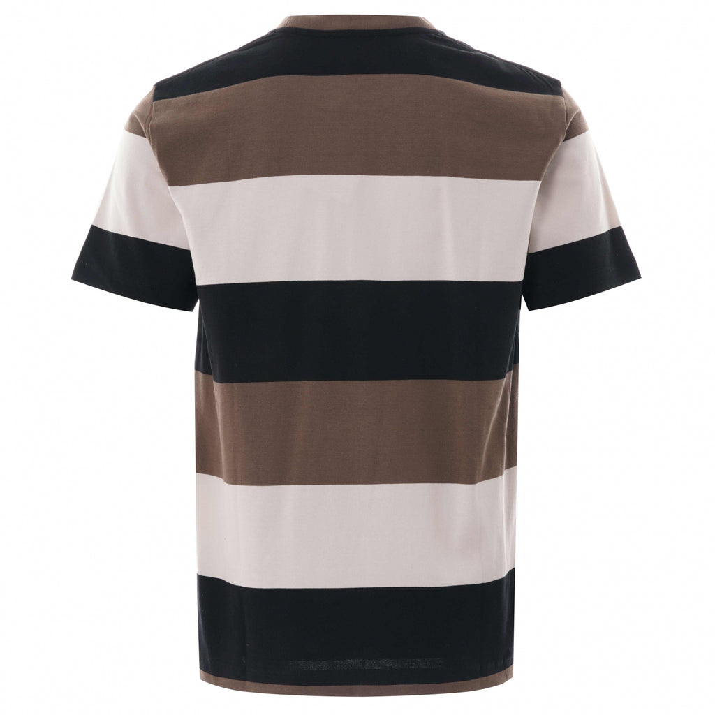 Norse Projects Johannes Border Stripe - Taupe