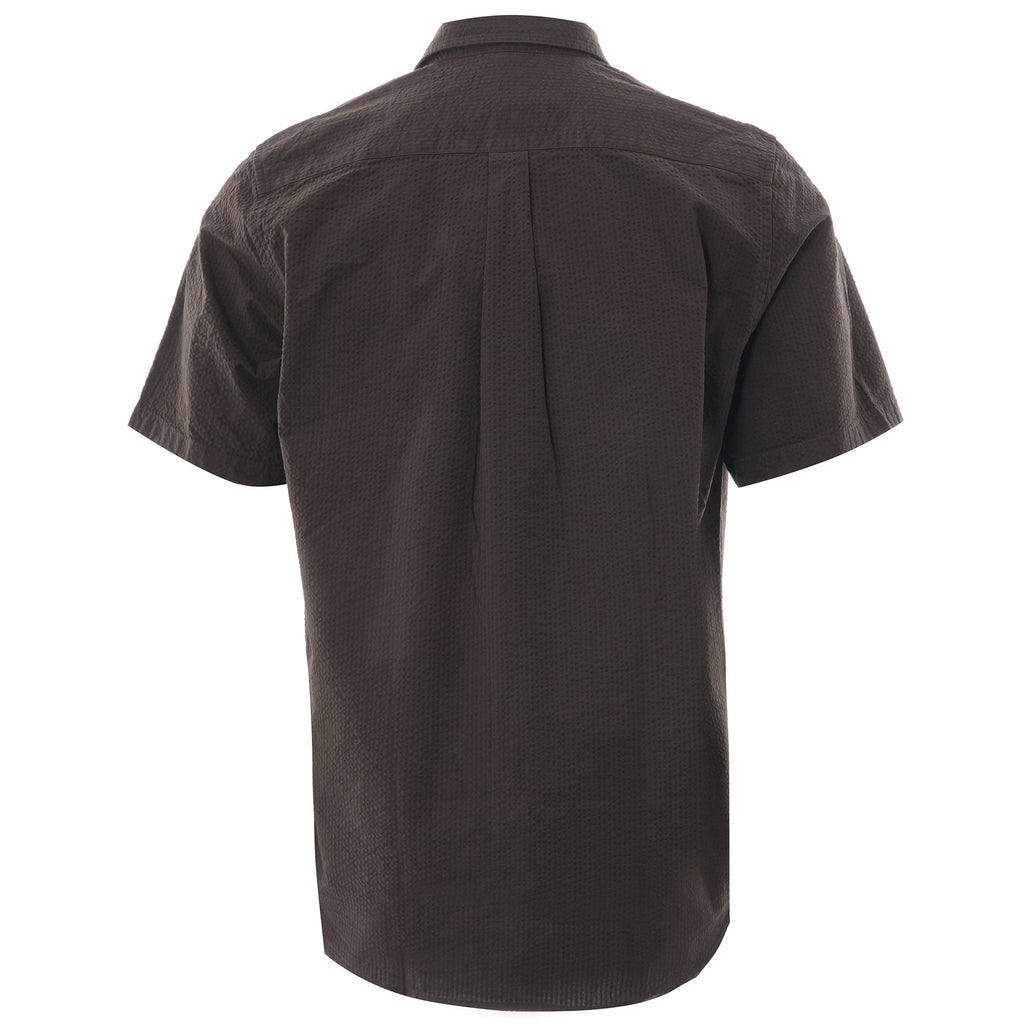 Norse Projects Osvald Seersucker Shirt - Beech