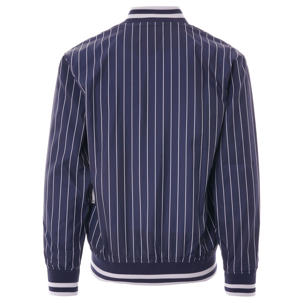 Fila Vintage Lakeland Stripe Bomber Jacket