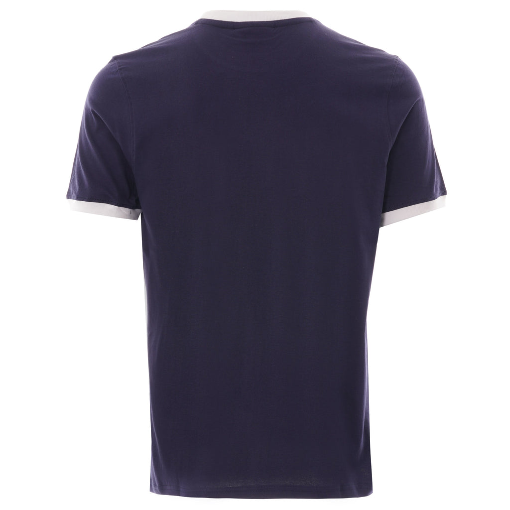 Fila Vintage Marconi Essential Ringer T-Shirt - Peacoat