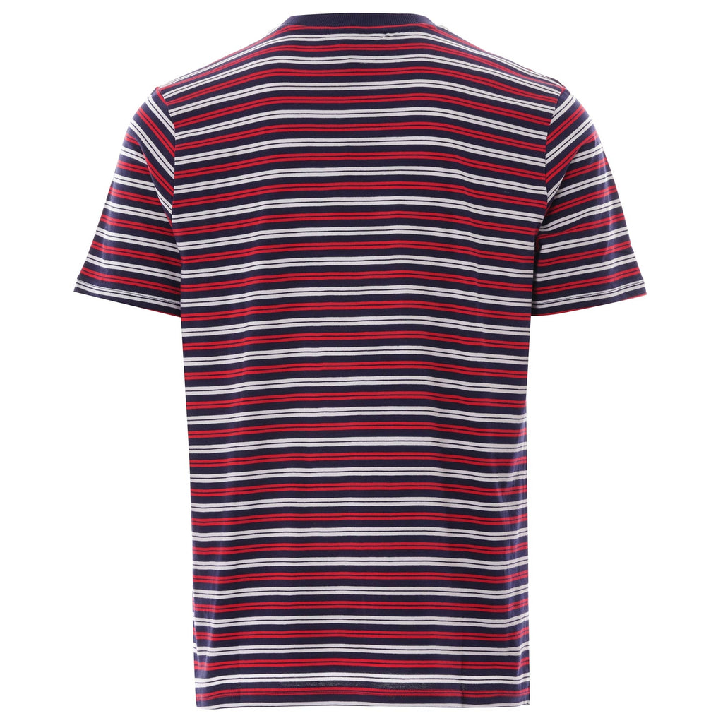 Fila Vintage Hugh Yarn Stripe T-shirt - Peacoat