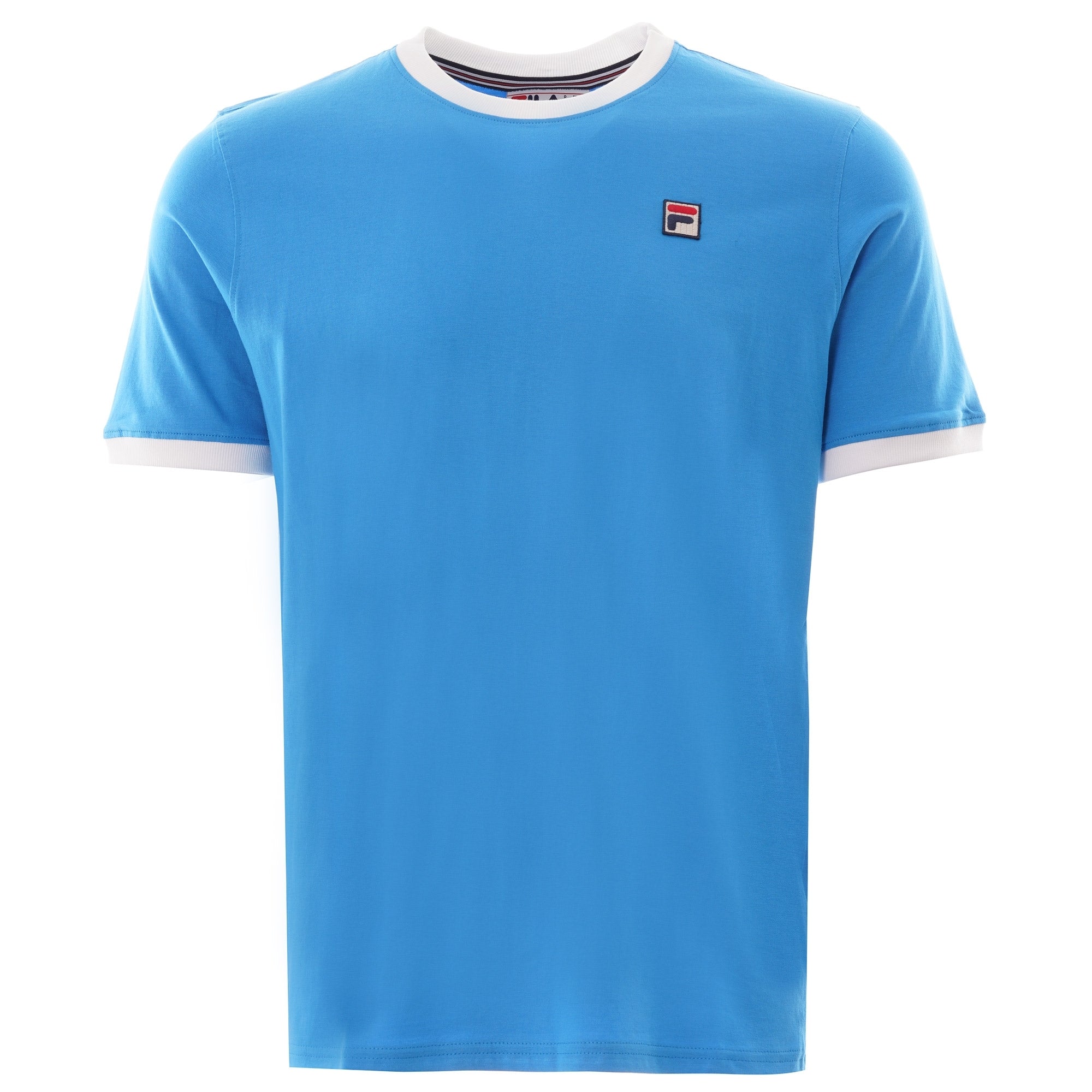 Fila Vintage Marconi T-Shirt - Blue Aster