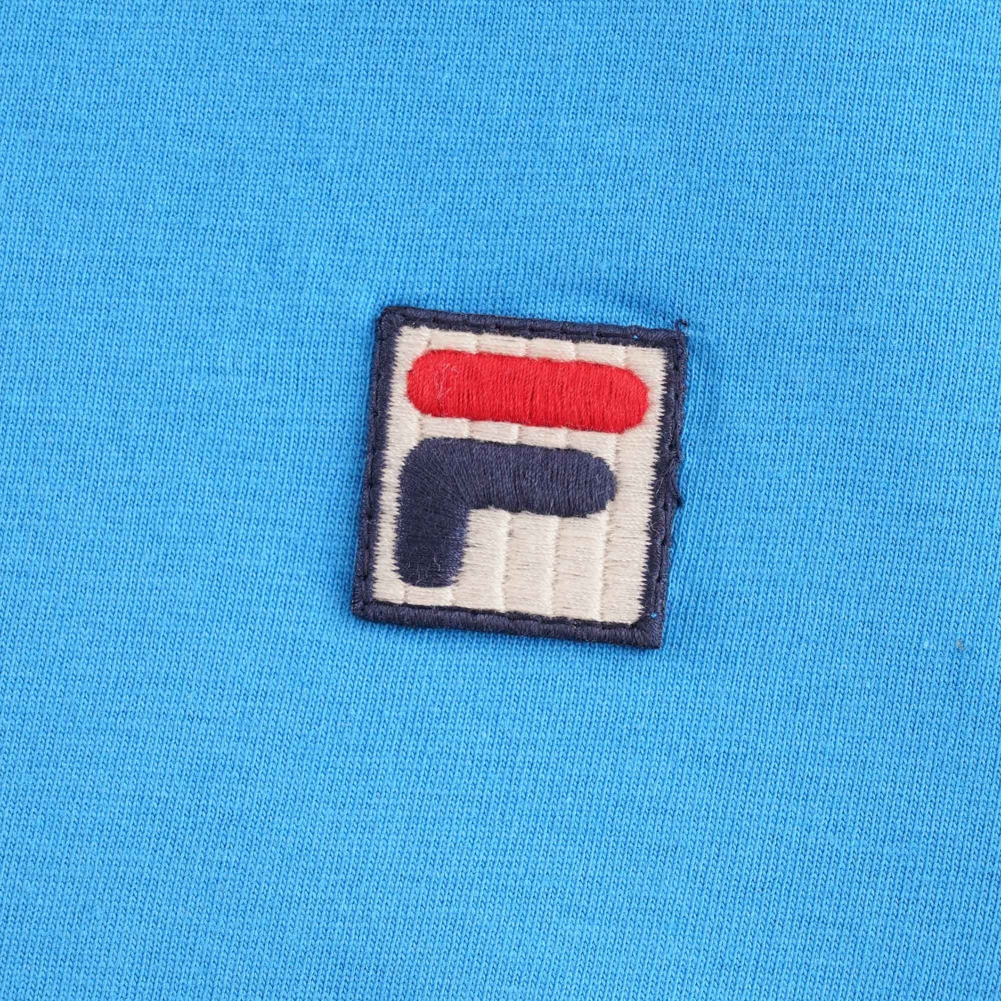 Fila Vintage Marconi T-Shirt - Blue Aster