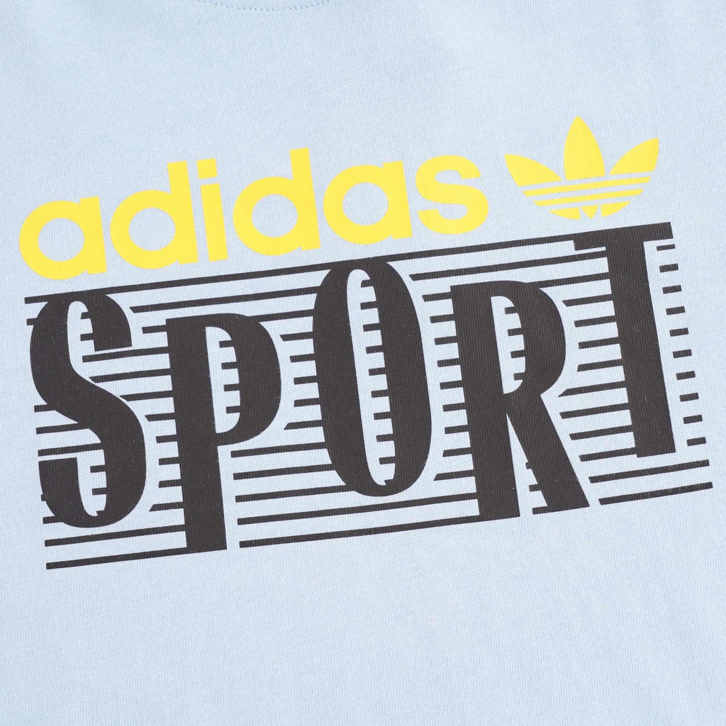 Adidas Originals Linear Logo T-Shirt - Blue