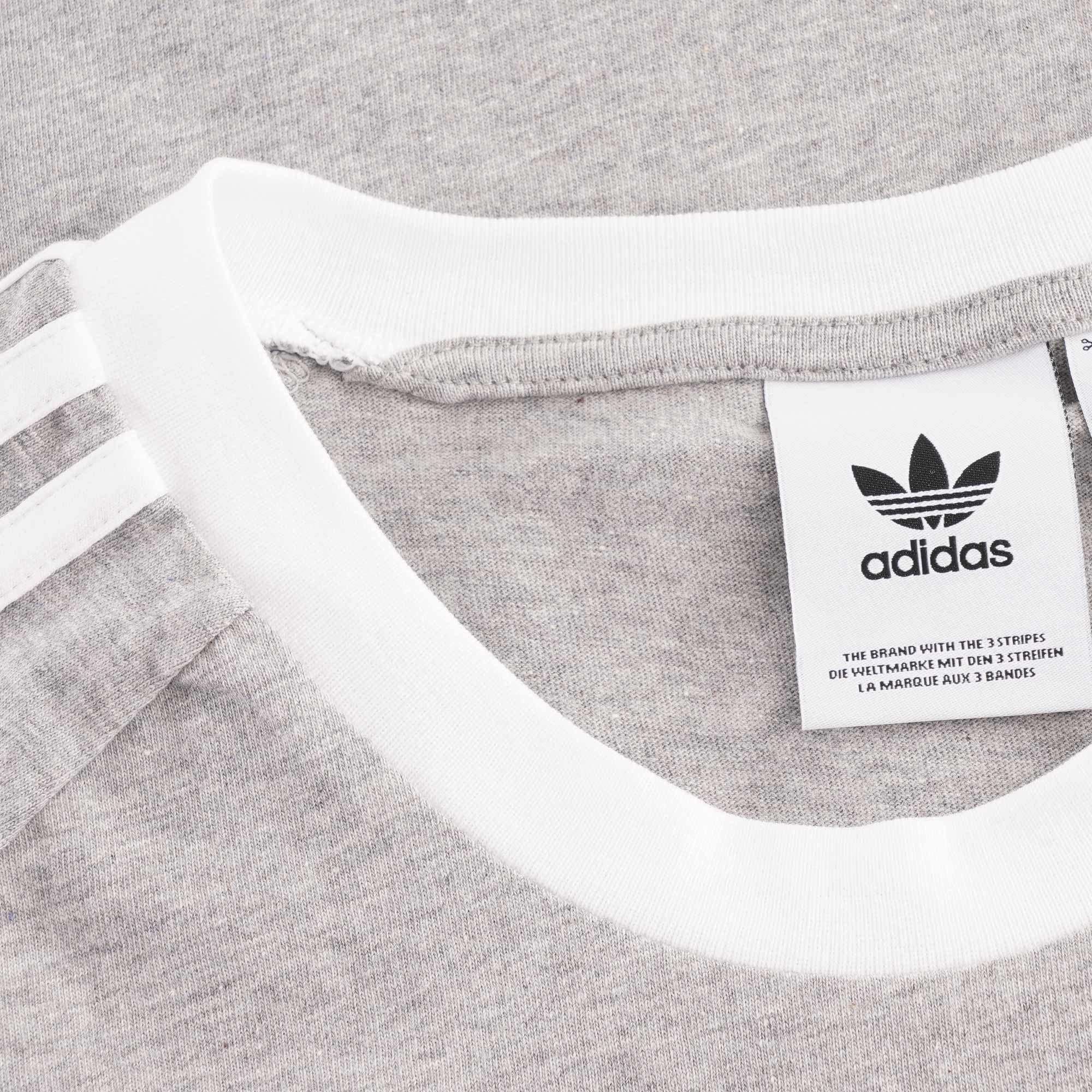 Adidas Originals 3-Stripes T-Shirt - Grey