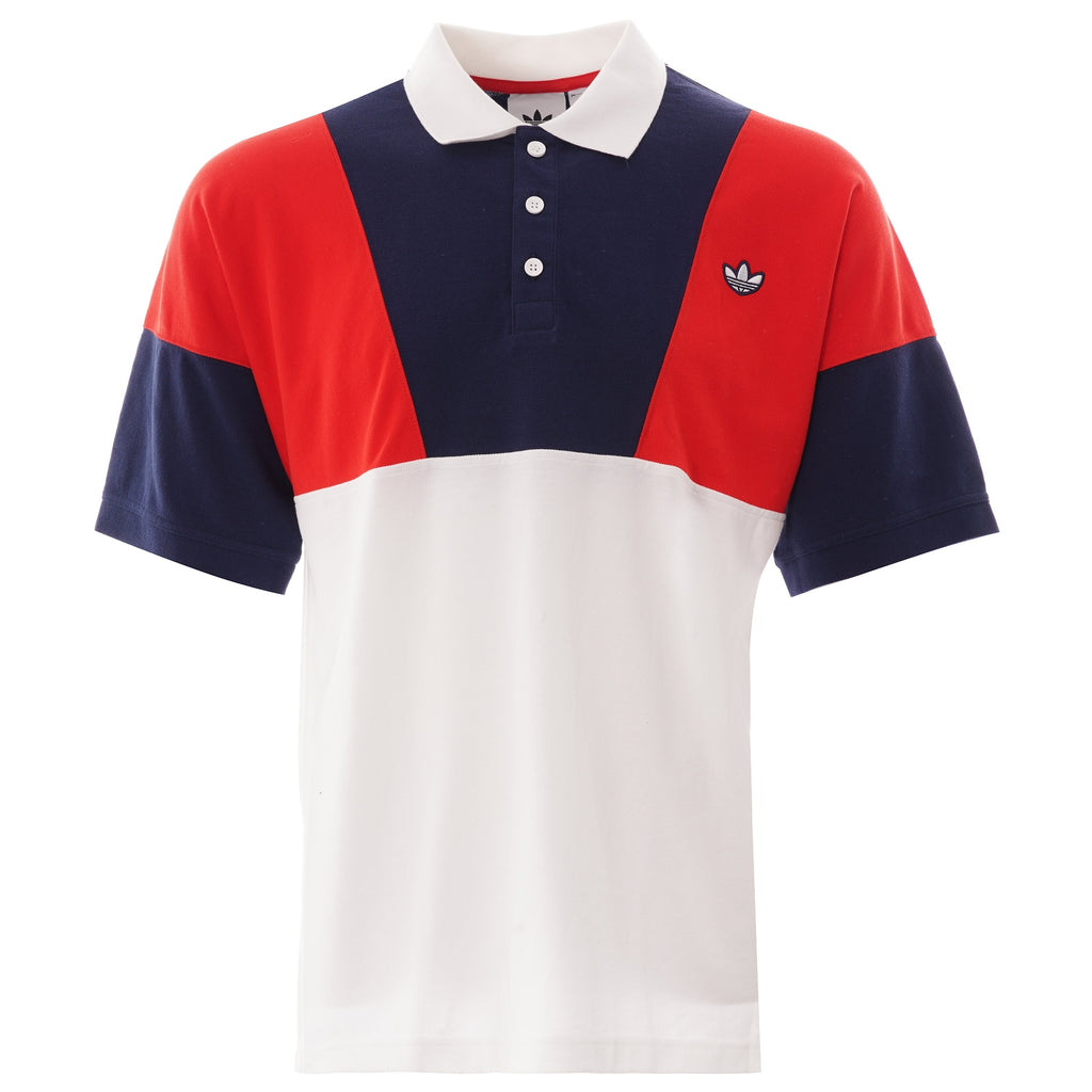 Adidas Originals Polo shirt - Red/Navy