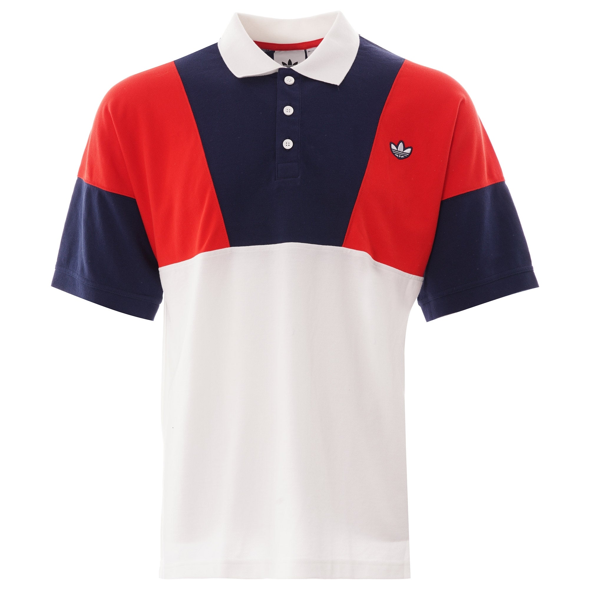 Adidas Originals Polo shirt - Red/Navy